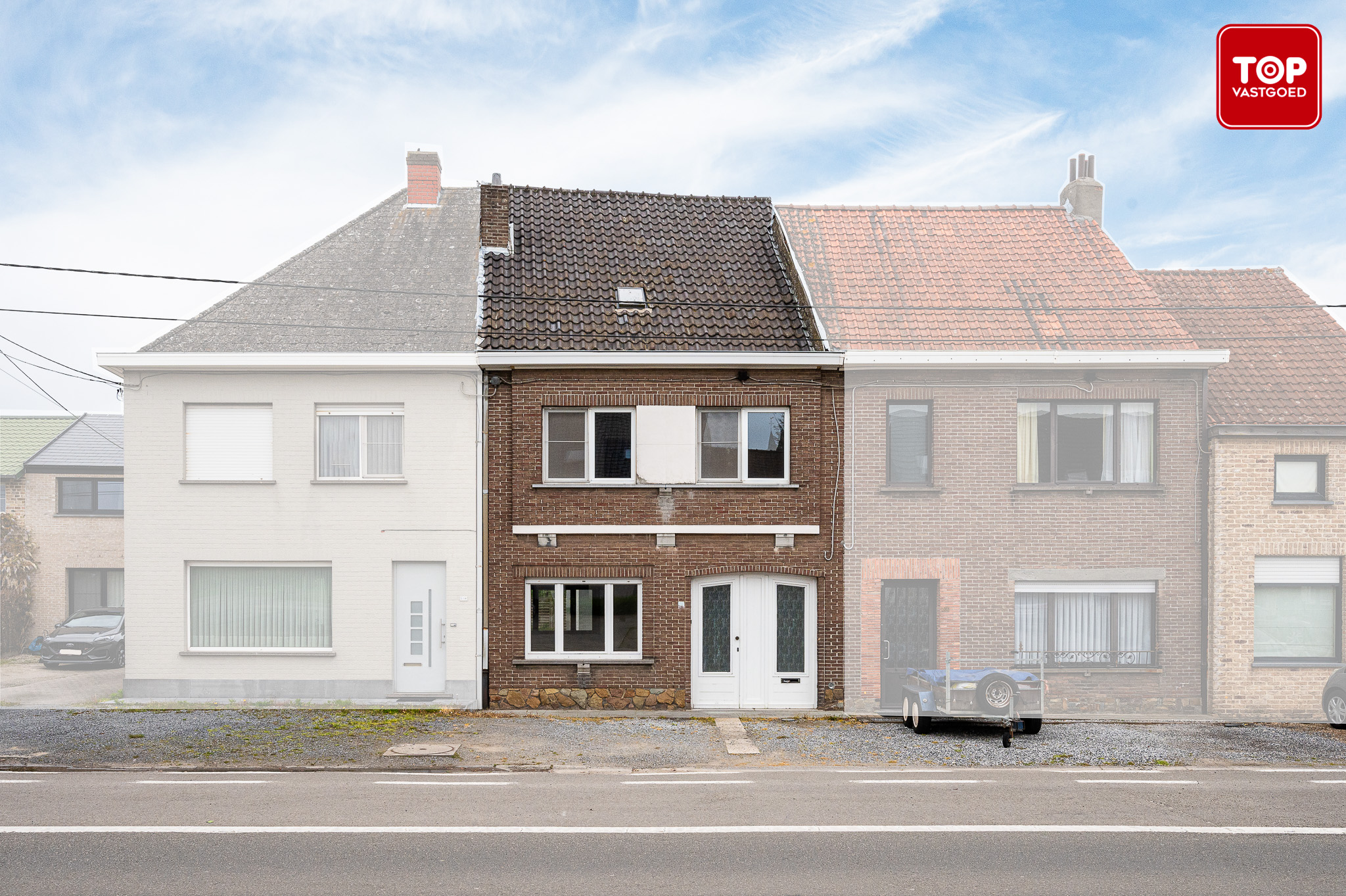 Charmante gezinswoning met drie slaapkamers en tuin nabij centrum Wetteren foto 1