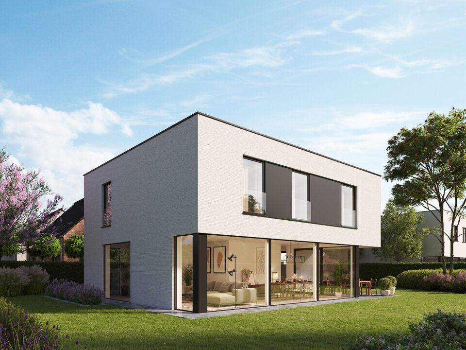 Uniek gelegen, nieuw te bouwen villa in Beveren (Roeselare) op een oppervlakte van 1359 m² foto 1