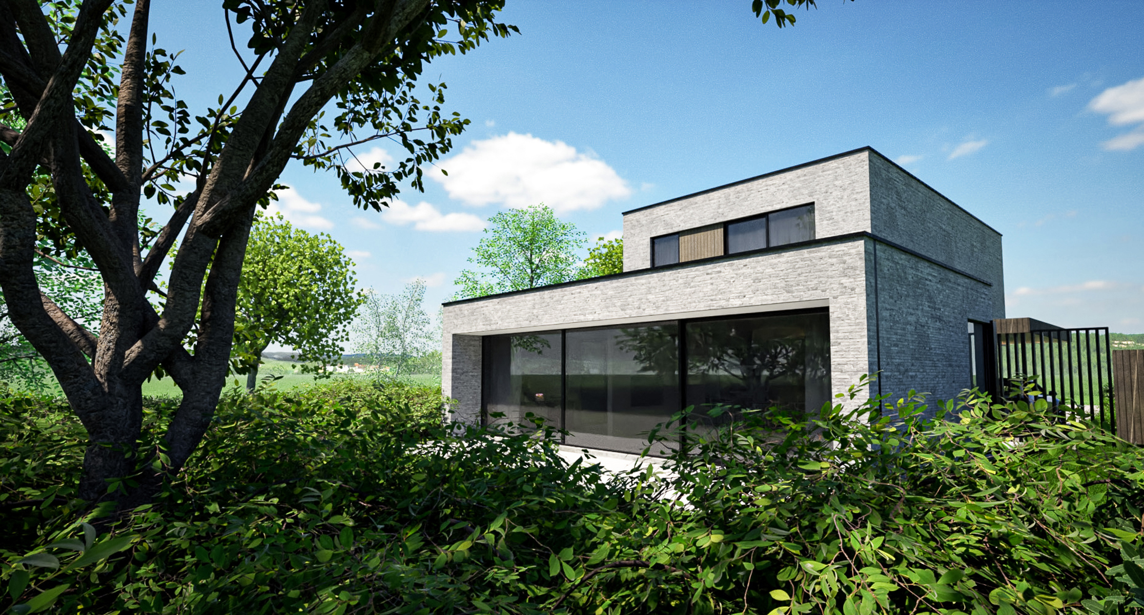 Nieuwbouwproject luxe villa te Merelbeke foto 4