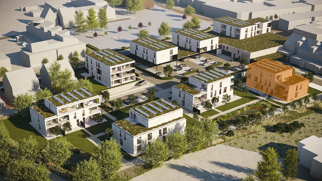 Energiezuinig nieuwbouw appartement met 2 slaapkamers en zeer groot terras in het centrum van Koersel foto 2