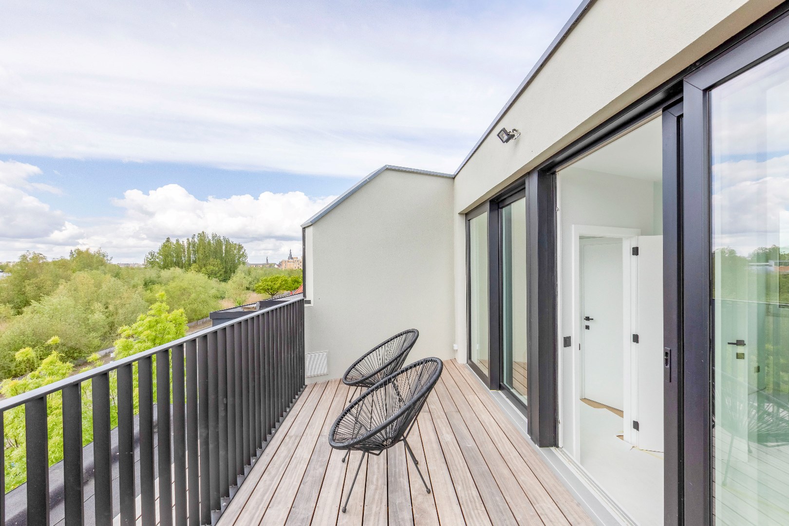 Duplex penthouse met zonnig terras nabij Gent centrum foto 13