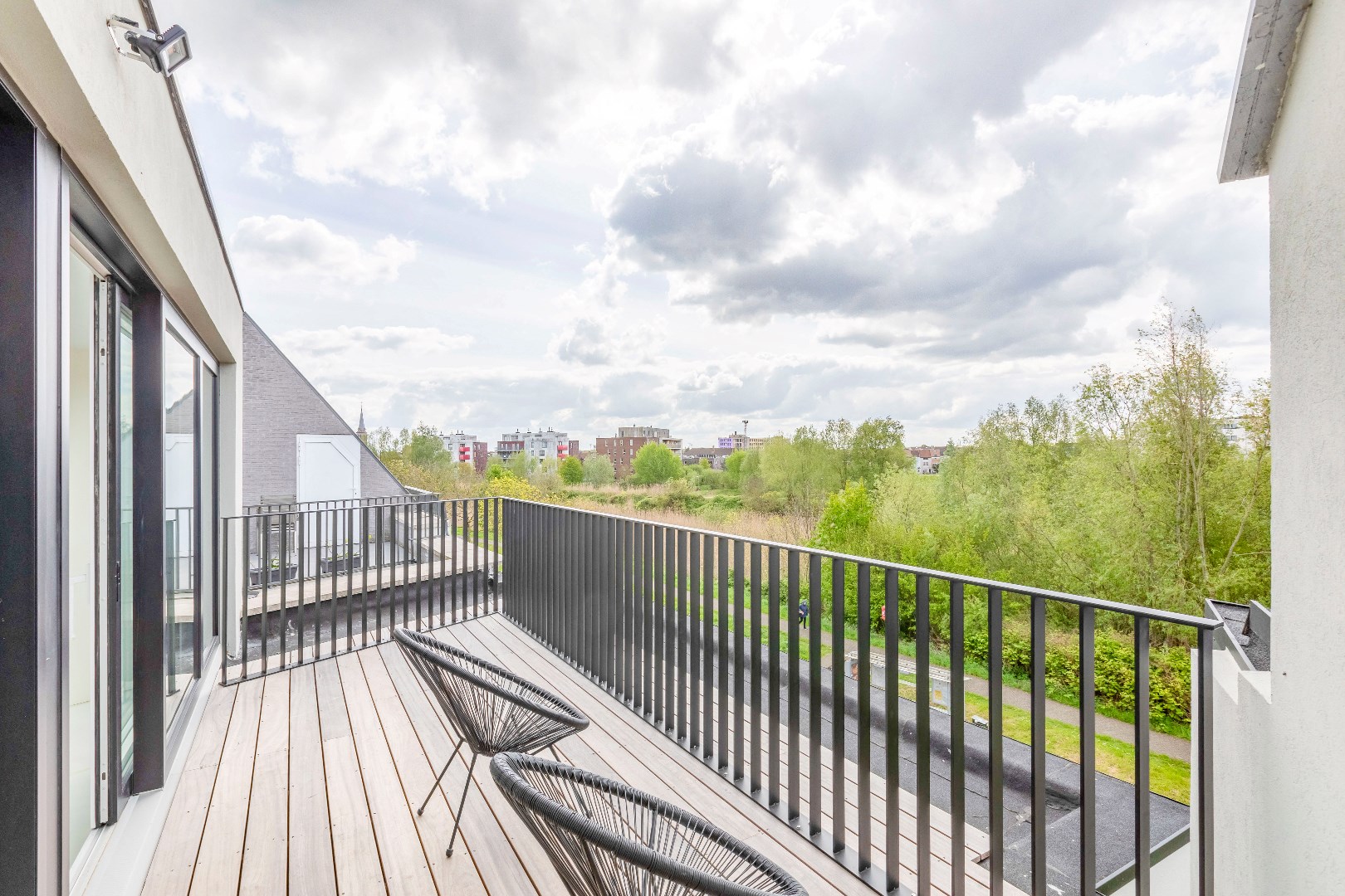 Duplex penthouse met zonnig terras nabij Gent centrum foto 14