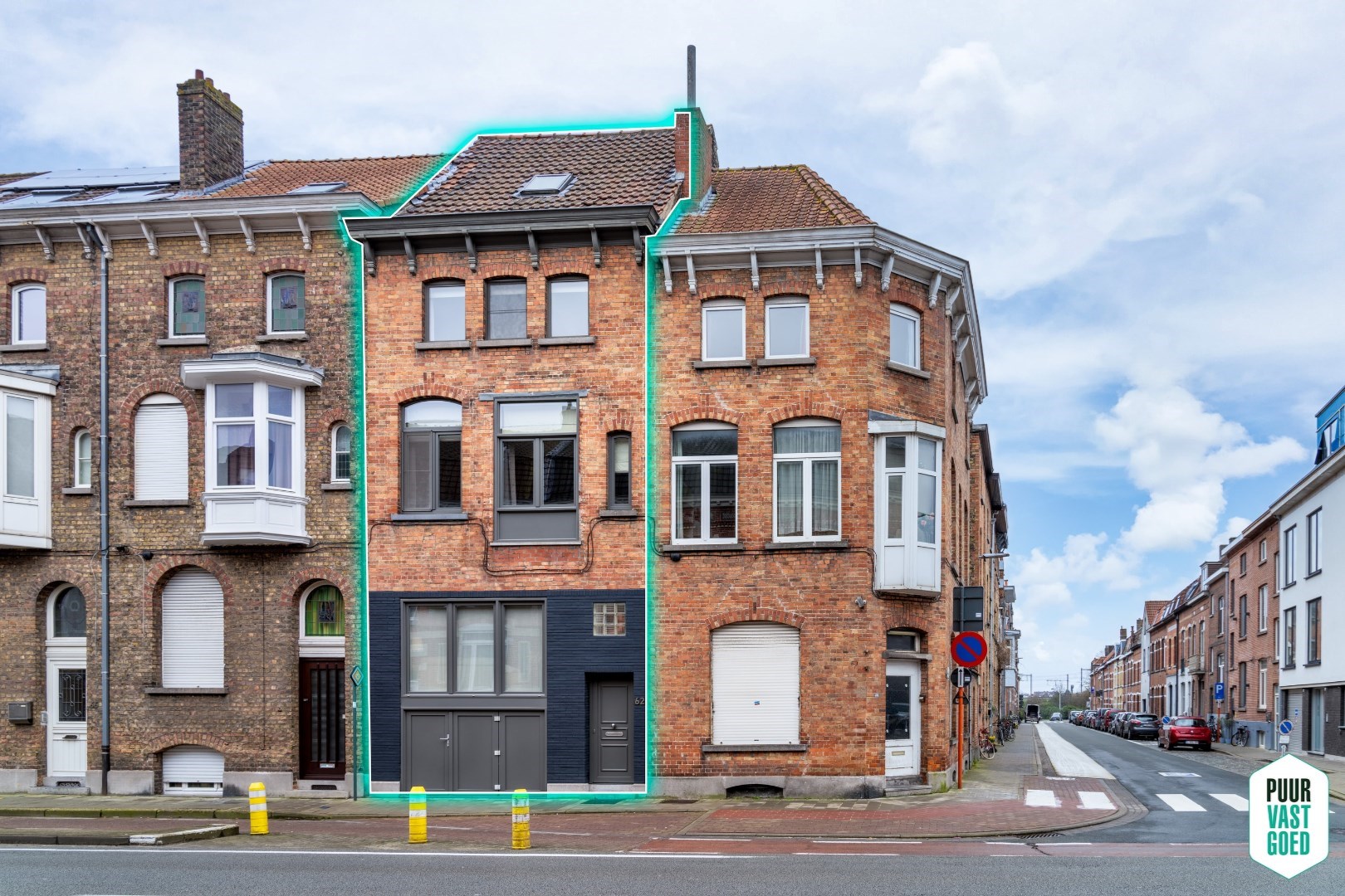 Verrassend ruime en karaktervolle woning met terrassen en kleine garage op enkele passen van de Smedenpoort. foto 5