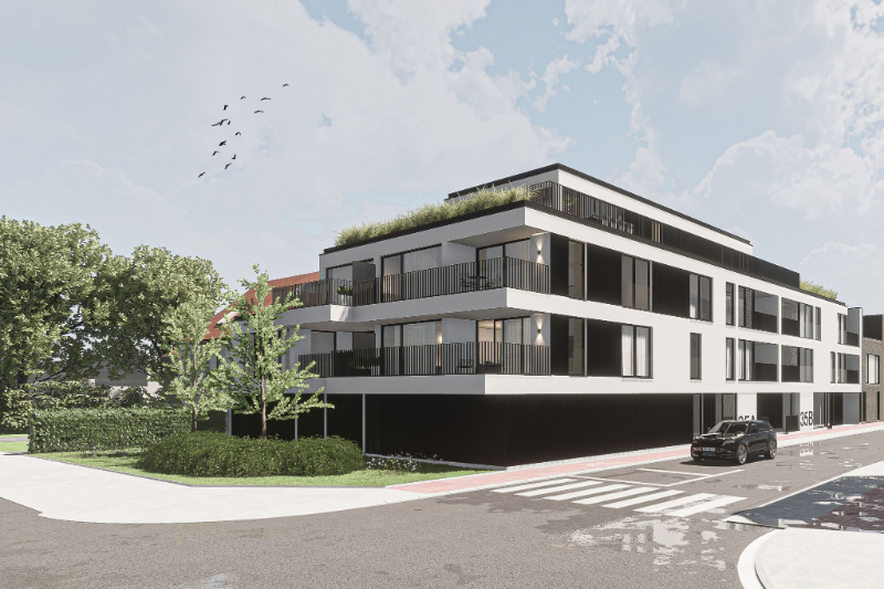 KORTEMARK: Nieuwbouwproject met 11 lichtrijke appartementen met 2 of 3 slaapkamers, terras en dubbele of enkele garagebox, genaamd “Residentie Mila en Nora” foto 3