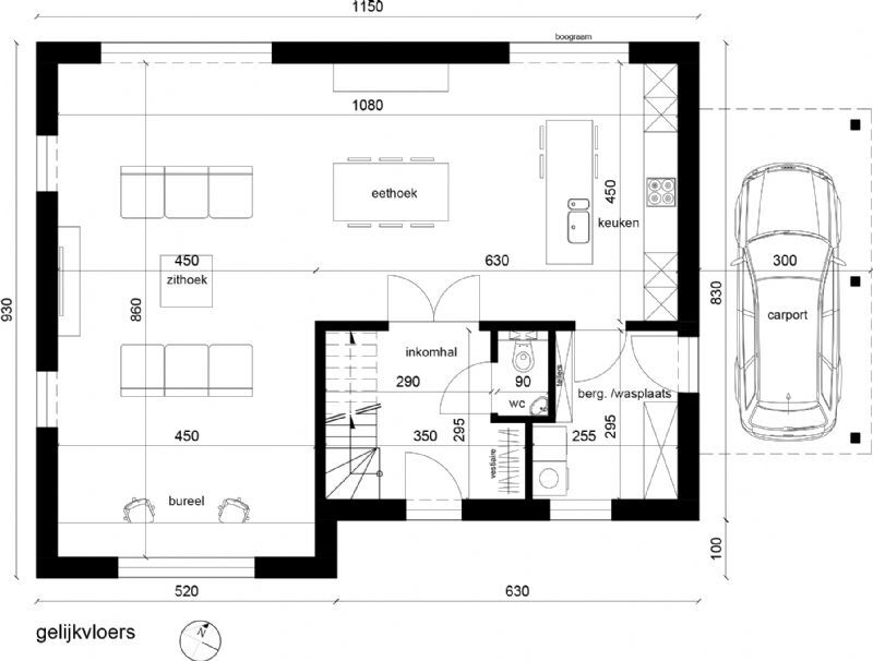 Nieuw te bouwen alleenstaande woning met vrije keuze van architectuur te Zingem. foto 3