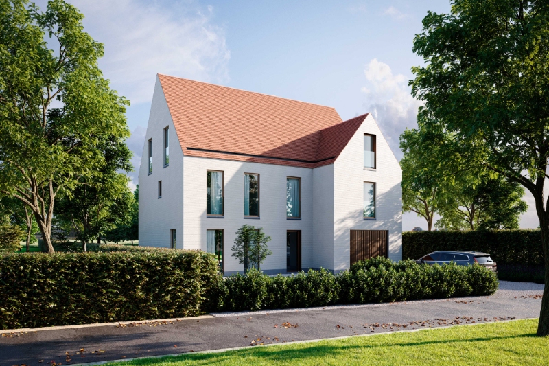 Bouwgrond voor nieuw te bouwen villa in Landegem foto 11