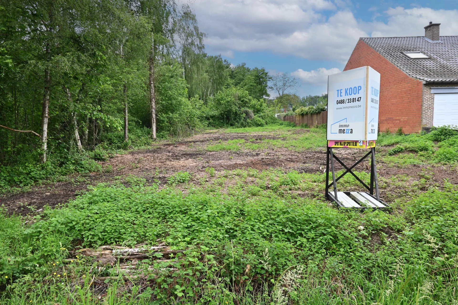 Bouwgrond HOB op perceel van 26a84ca in Linkhout op wandelafstand van het Schulensmeer. foto 2