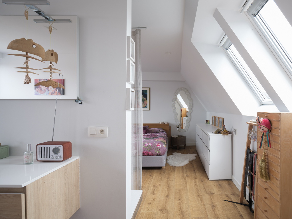 Centrum Gent. Lichtrijke duplex (bj 2020) met 2 slaapkamers en groot terras met aantrekkelijk zicht. foto 17