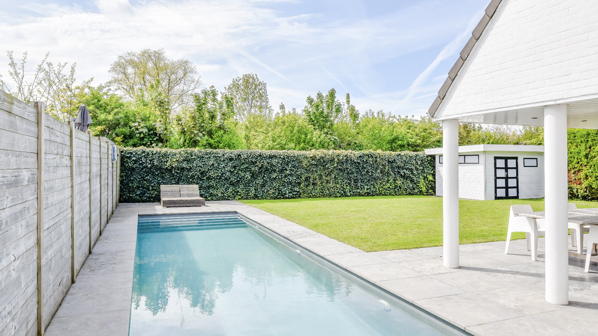 Verzorgde alleenstaande villa met zwembad en veel privacy, rustig gelegen op enkele minuten van het centrum van Knokke foto 4