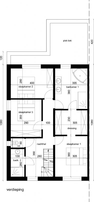 Nieuw te bouwen halfopen woning met vrije keuze van architectuur te Vrasene. foto 4