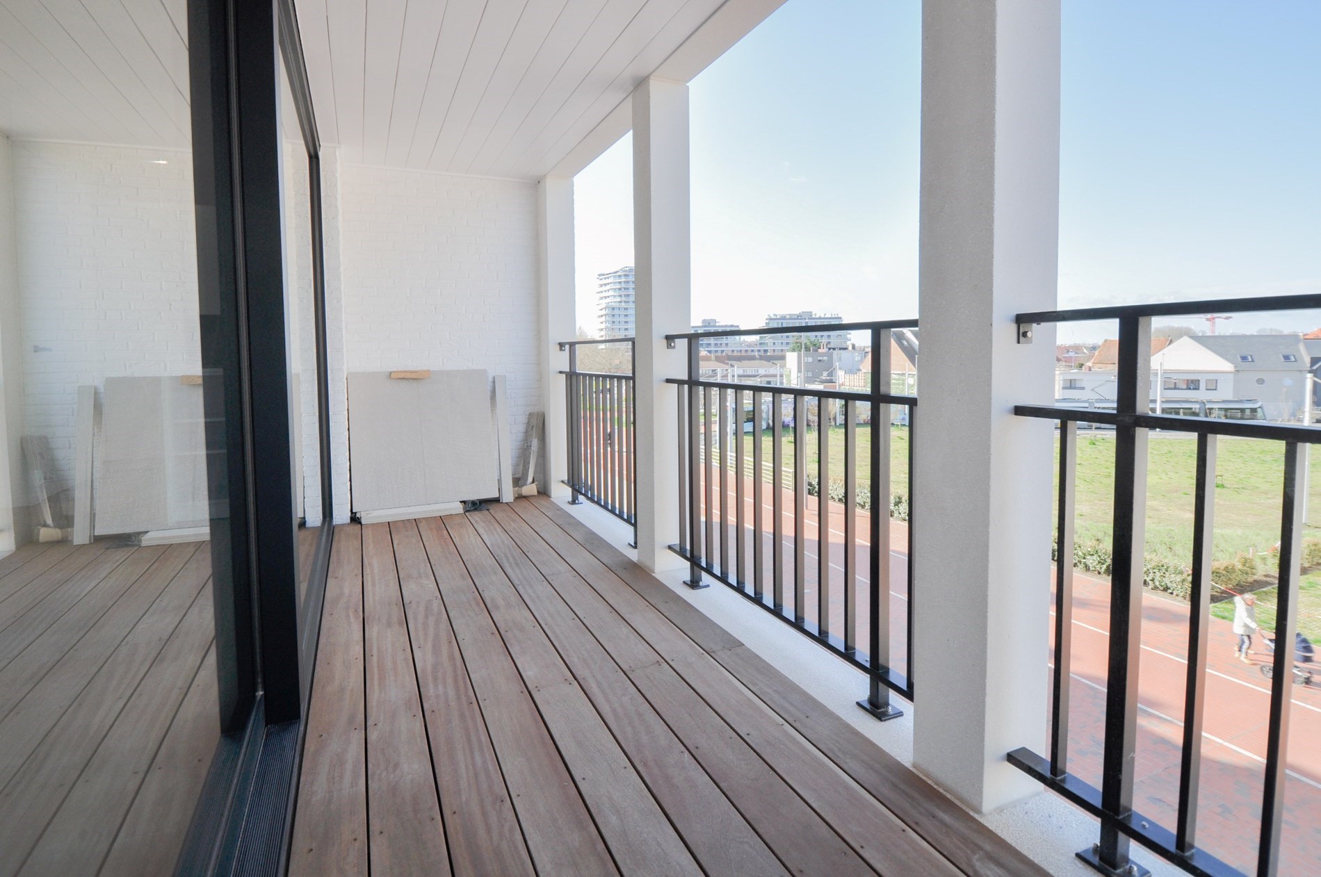 Nieuwbouw : appartement met gevelbreedte van ongeveer 5,2 meter en een ruim zonnig terras. foto 3
