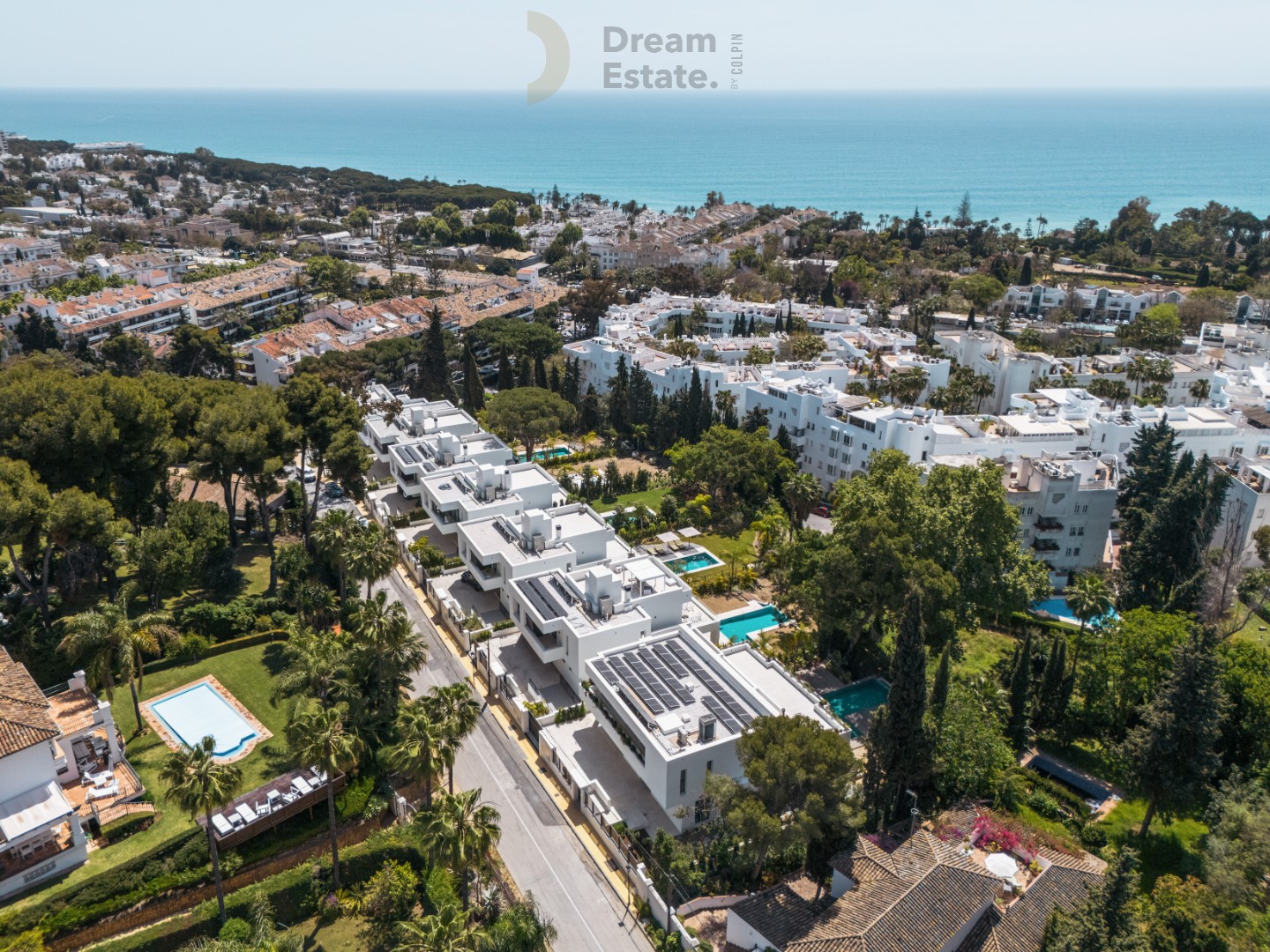 Moderne luxe villa langs de Golden Mile, Marbella. foto 9