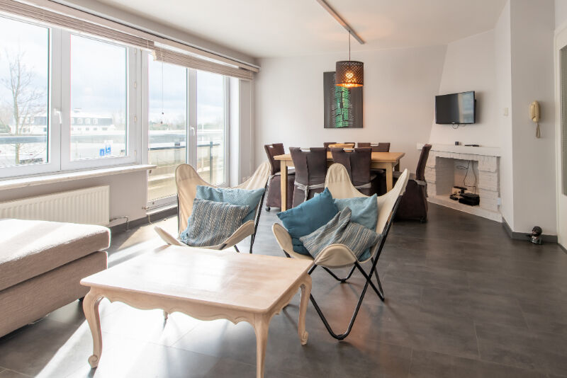 Zongericht appartement met 2 slaapkamers centraal gelegen te Nieuwpoort-Bad. foto 5