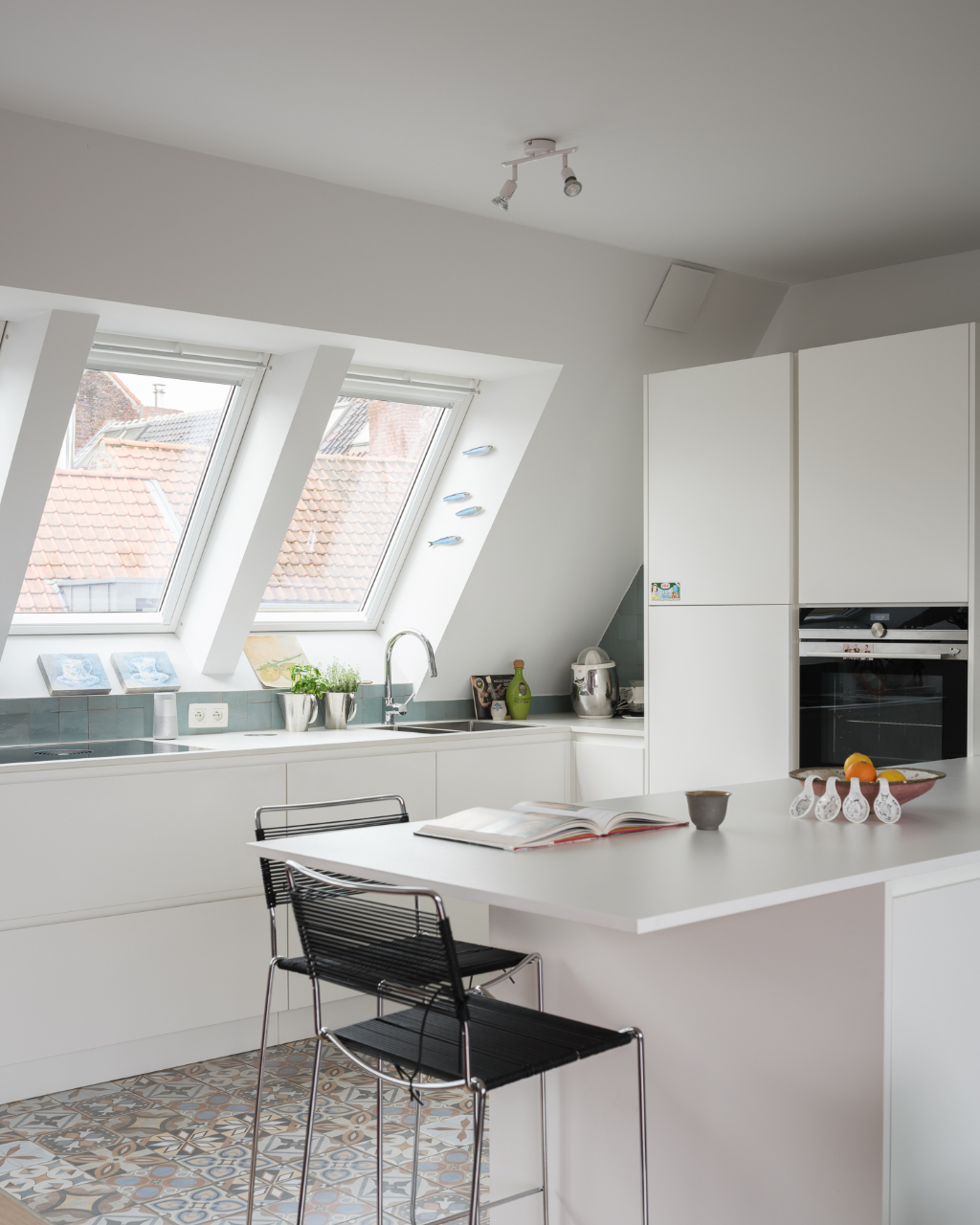Centrum Gent. Lichtrijke duplex (bj 2020) met 2 slaapkamers en groot terras met aantrekkelijk zicht. foto 8