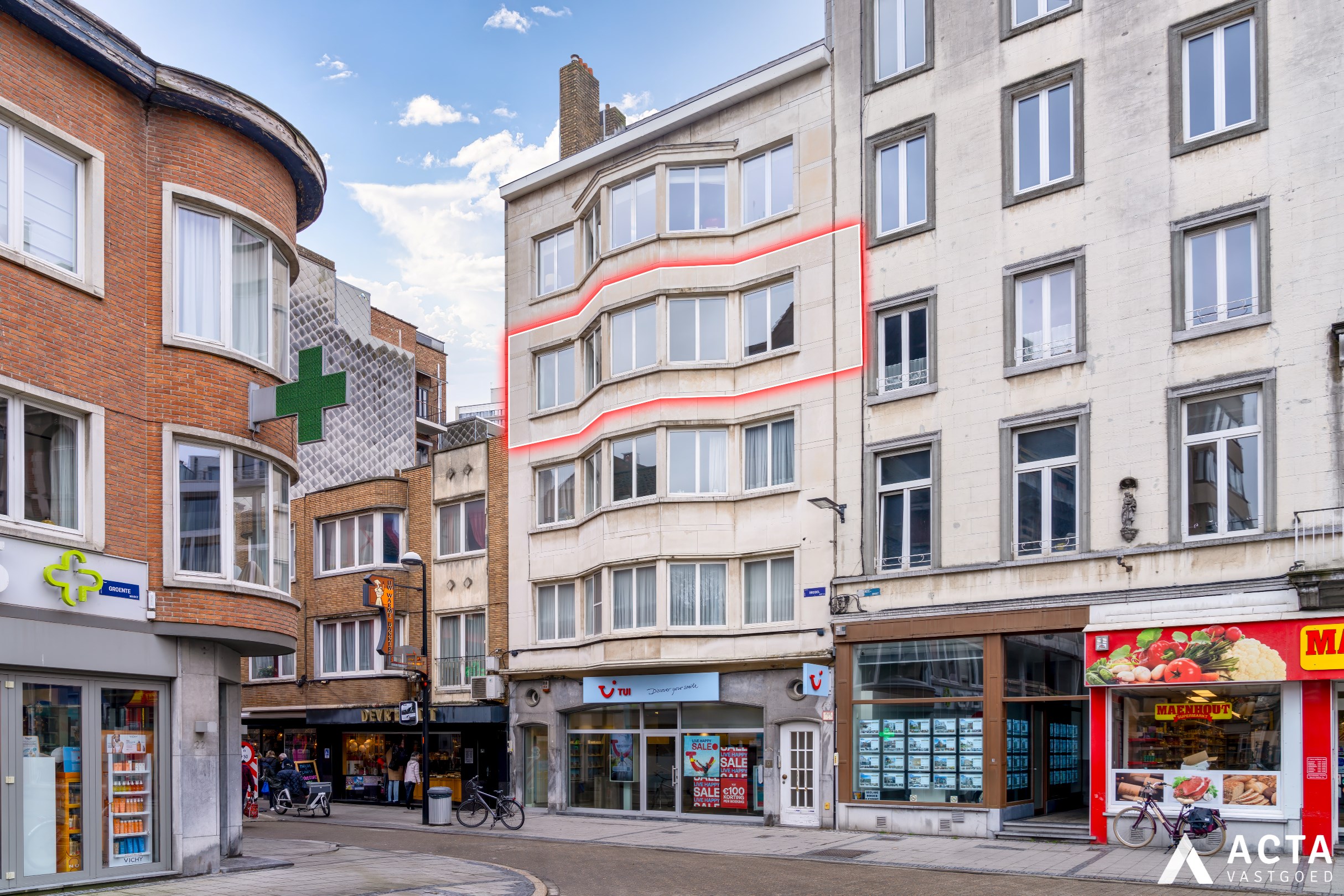 Ruim instapklaar appartement met twee slaapkamers in het centrum van Oostende foto 2