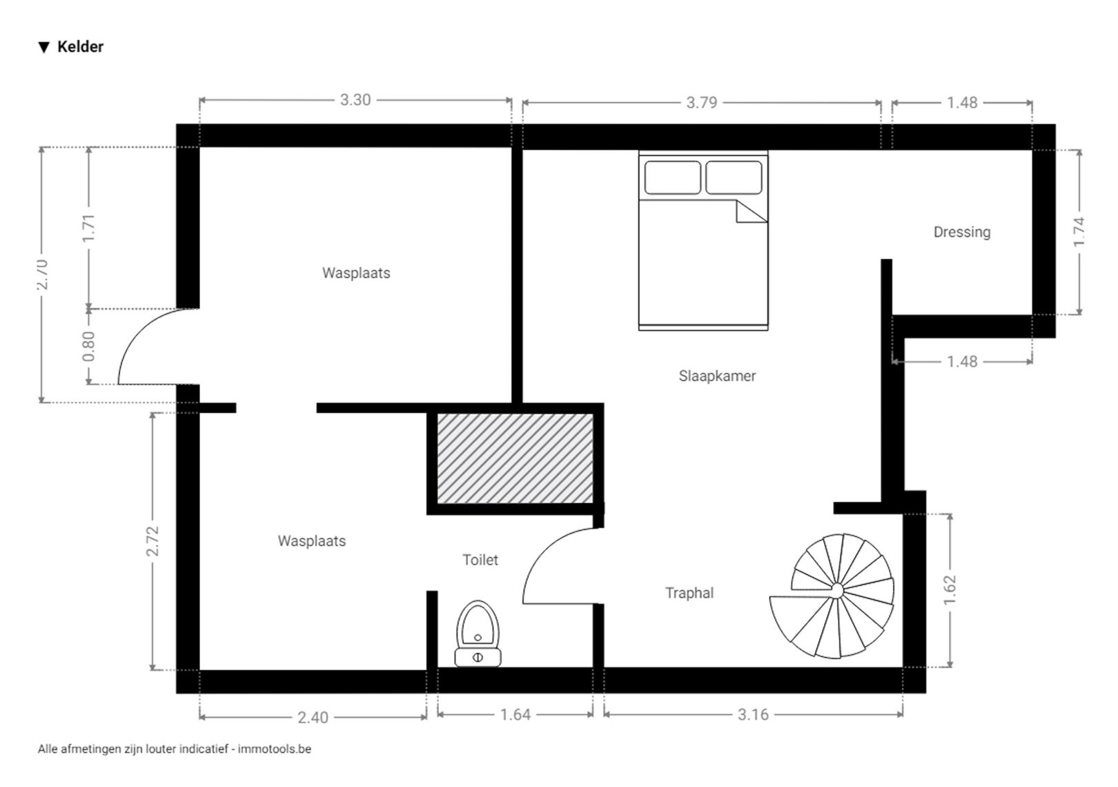 Gelijkvloers appartement met tuin en mogelijke praktijkruimte/studentenkamer foto 15