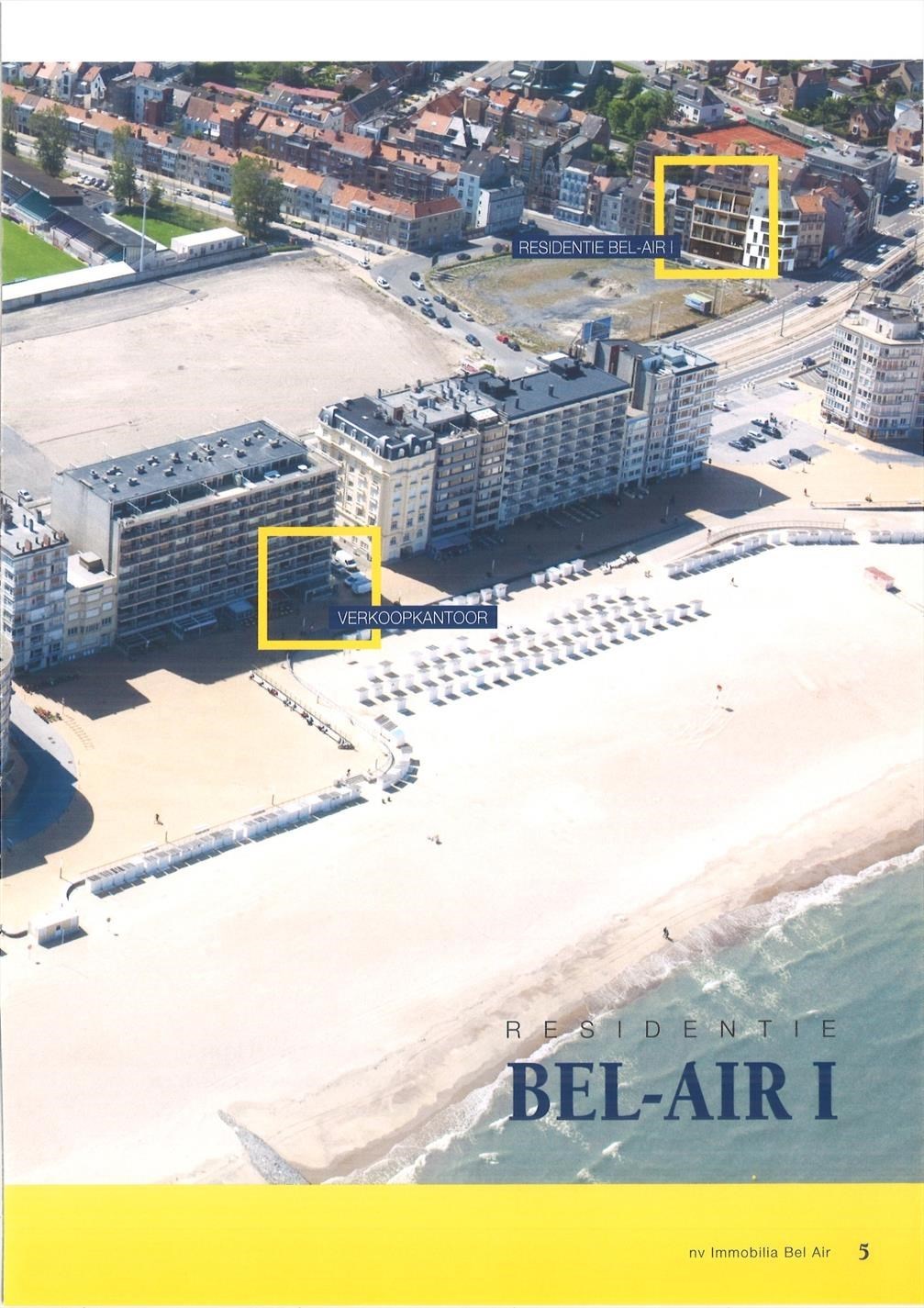 Nieuwbouwproject Bel  Air   I te   Oostende  dicht bij het Strand (lateraal zeezicht).     Terrasresidentie  gekenmerkt door  z'n mooie architectuur.     3de  v foto 5