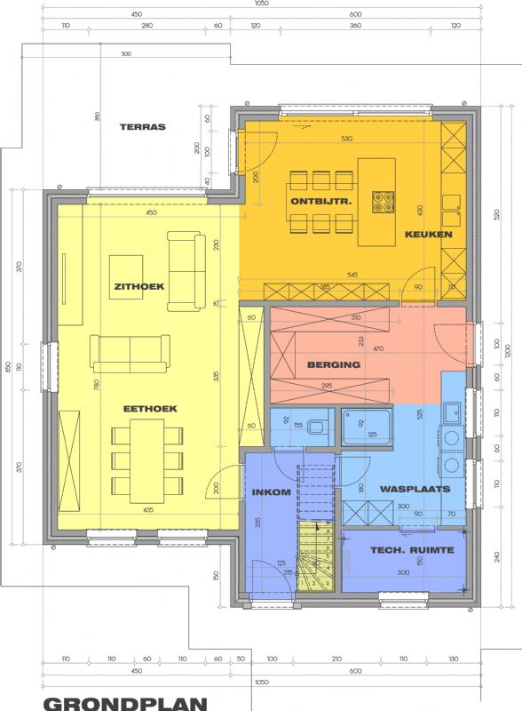 Nieuw te bouwen alleenstaande woning met vrije keuze van architectuur te Zottegem. foto 3