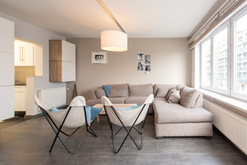 Zongericht appartement met 2 slaapkamers centraal gelegen te Nieuwpoort-Bad. foto 8