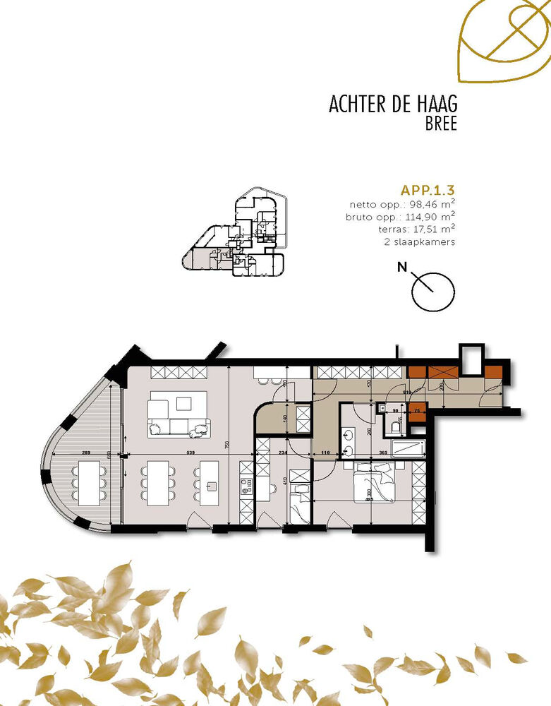 Project 'Achter de Haag' - appartement 1.3 foto 6