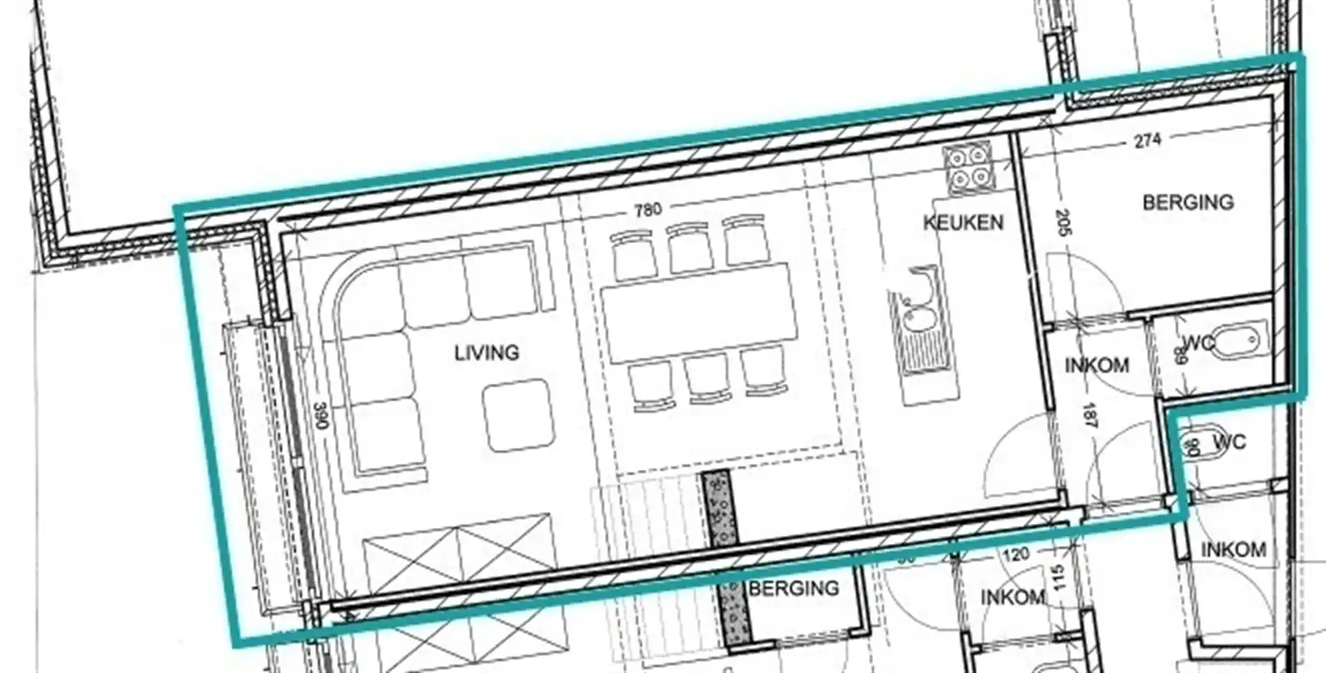 Duplex-appartement met extra zolderkamer + garagebox in het centrum! foto 20