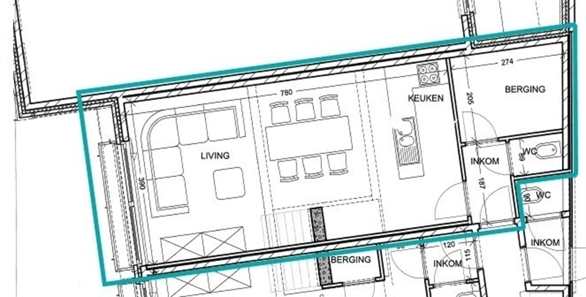 Duplex-appartement met extra zolderkamer + garagebox in het centrum! foto 20