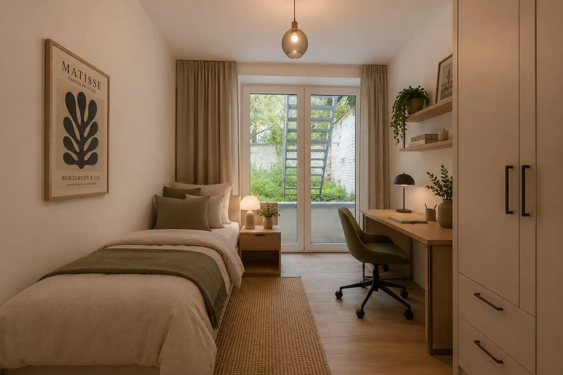 Prachtig gerenoveerd 2-slaapkamerappartement met tuin foto 22
