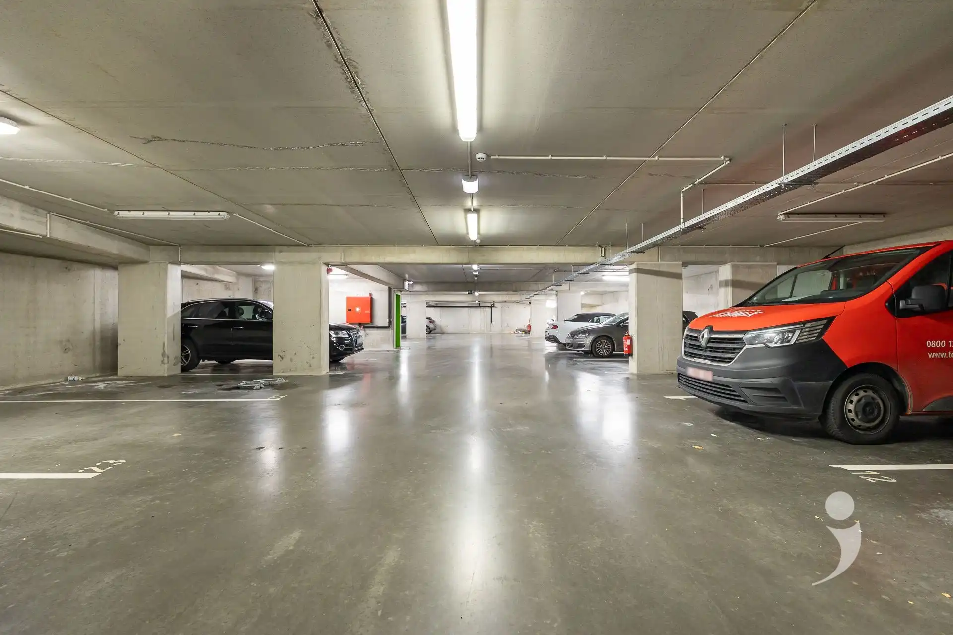 Ondergrondse staanplaats(en) in Residentie Woods Leuven foto 3