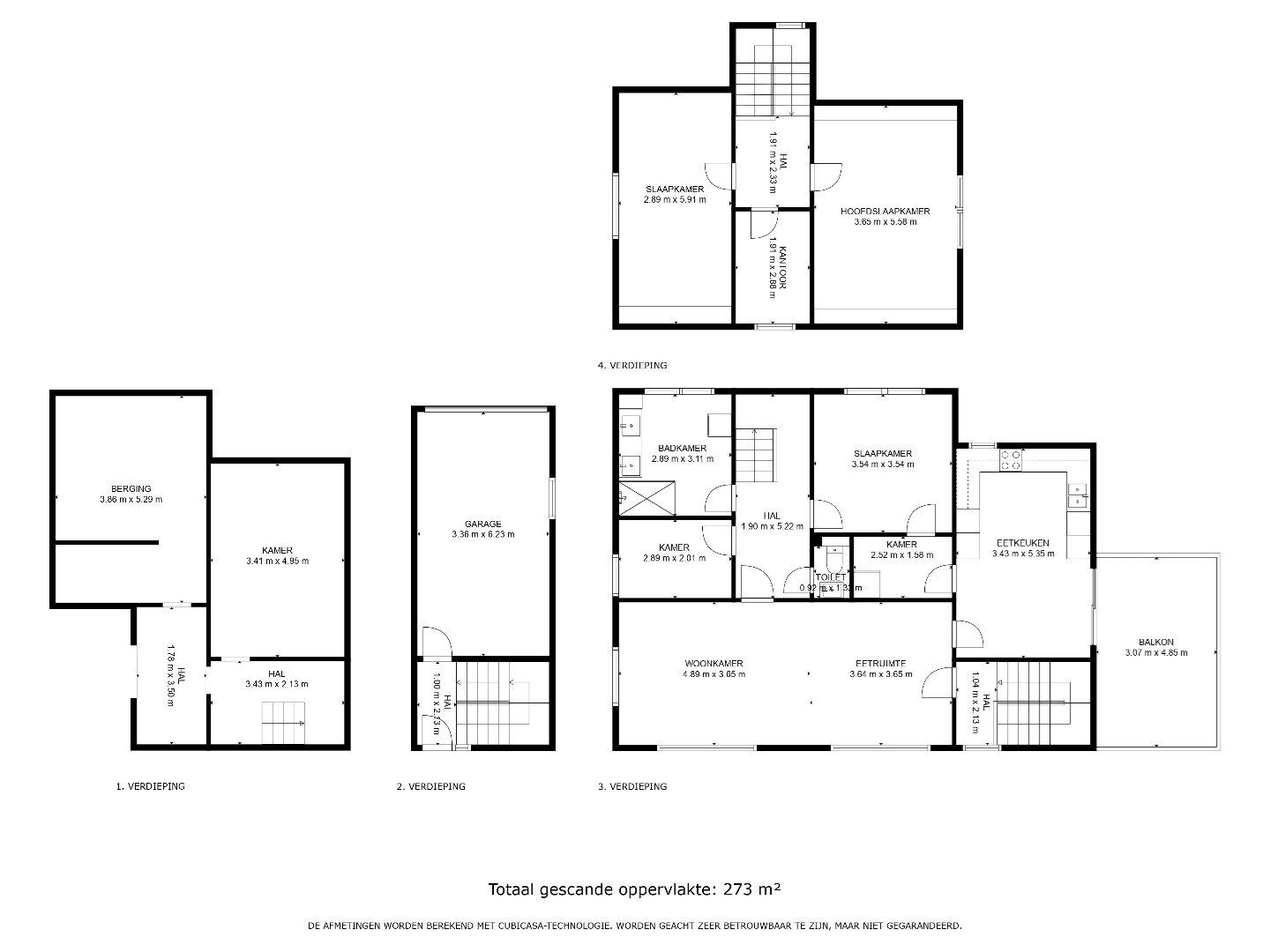 ENERGIEZUINIGE GEZINSWONING (278 m²) MET 4 SLPKS TE HOUTHALEN-HELCHTEREN !  foto 26