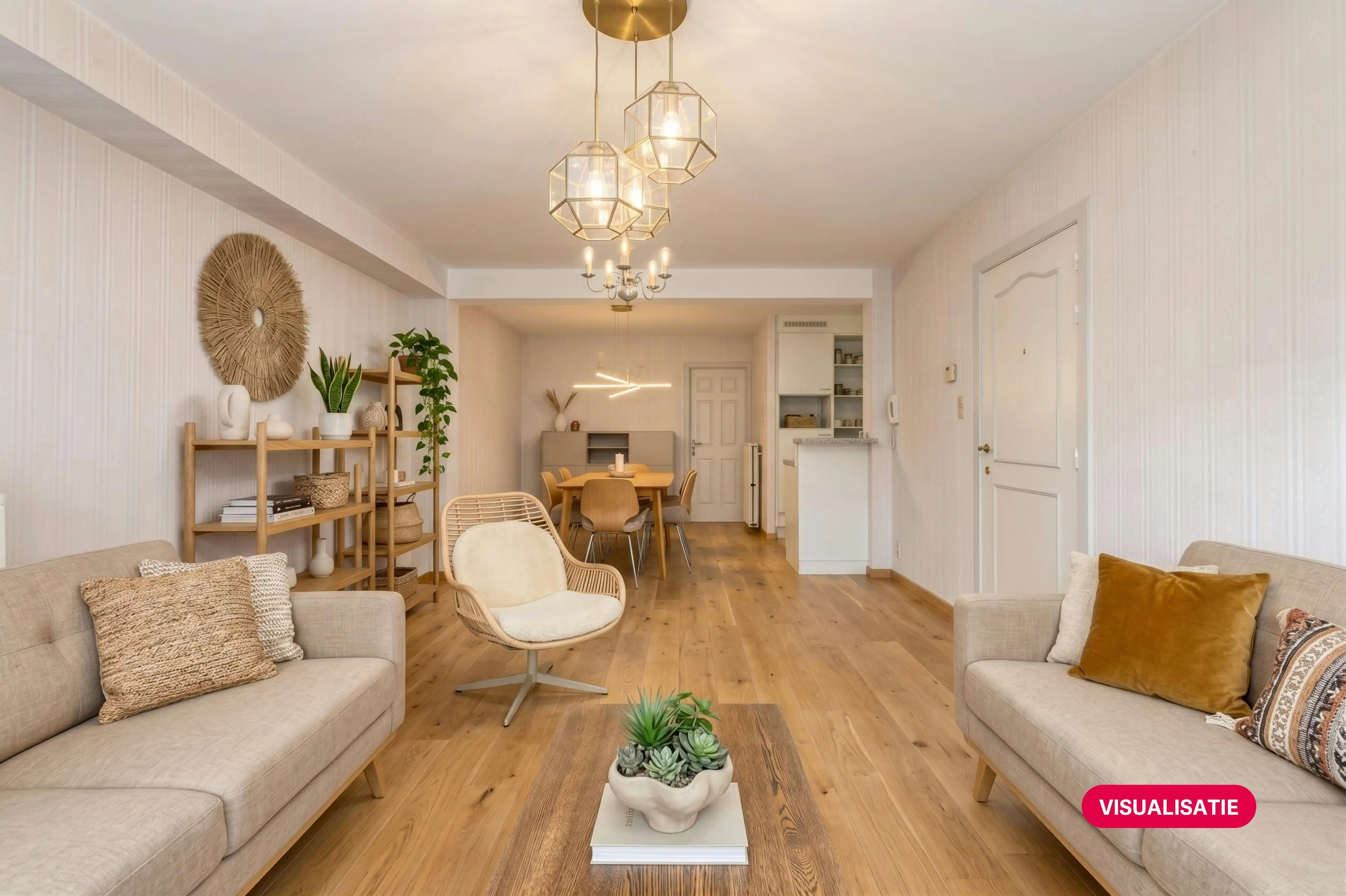 Hoofdfoto van de publicatie: Appartement te koop met twee slaapkamers te Blankenberge