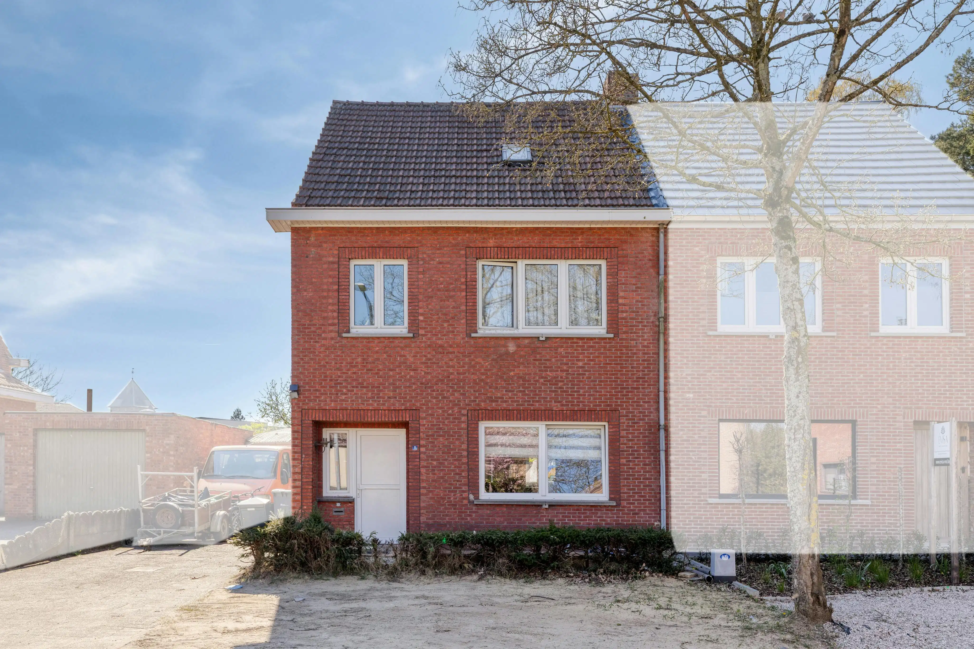Ruime half-open woning in rustige omgeving te Gompel foto 22