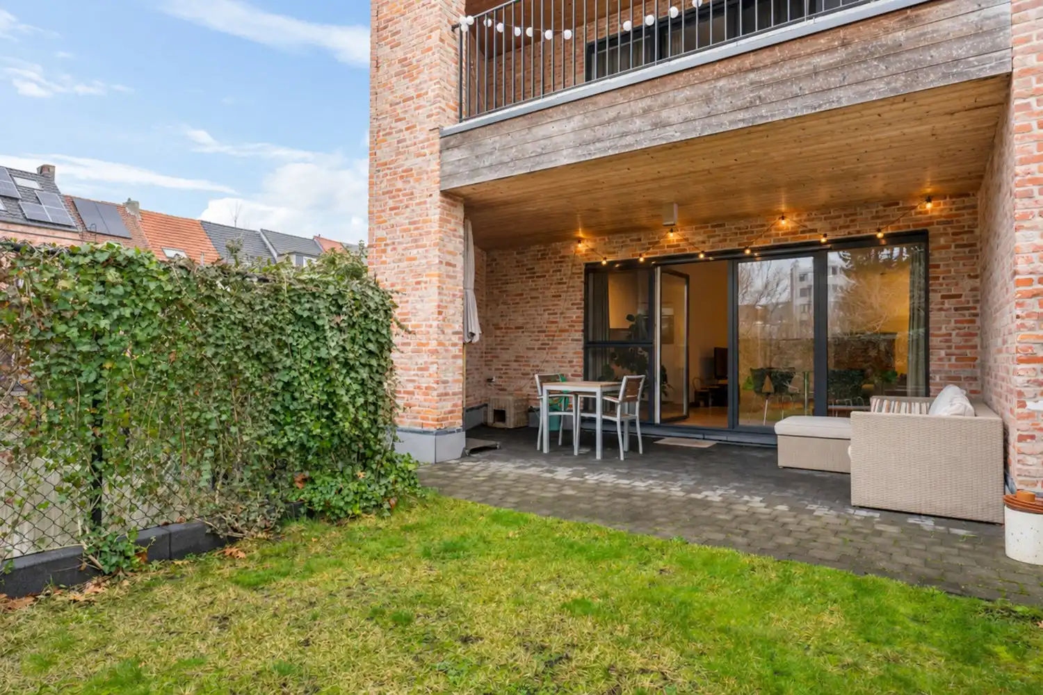 Recent gelijkvloers appartement met 2 slpkrs en stadstuintje te Mechelen foto 11