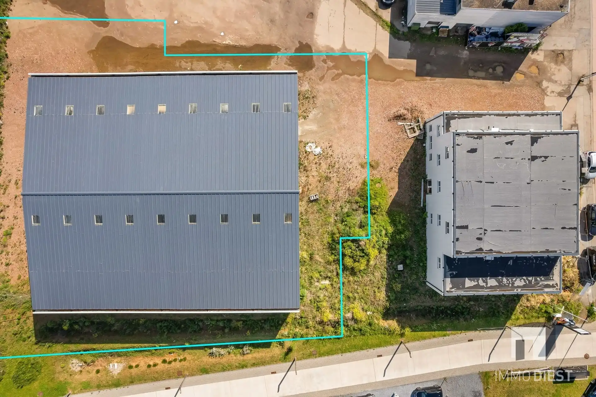 Nieuwbouw loods in KMO-zone Diest, conciergewoning mogelijk foto 9