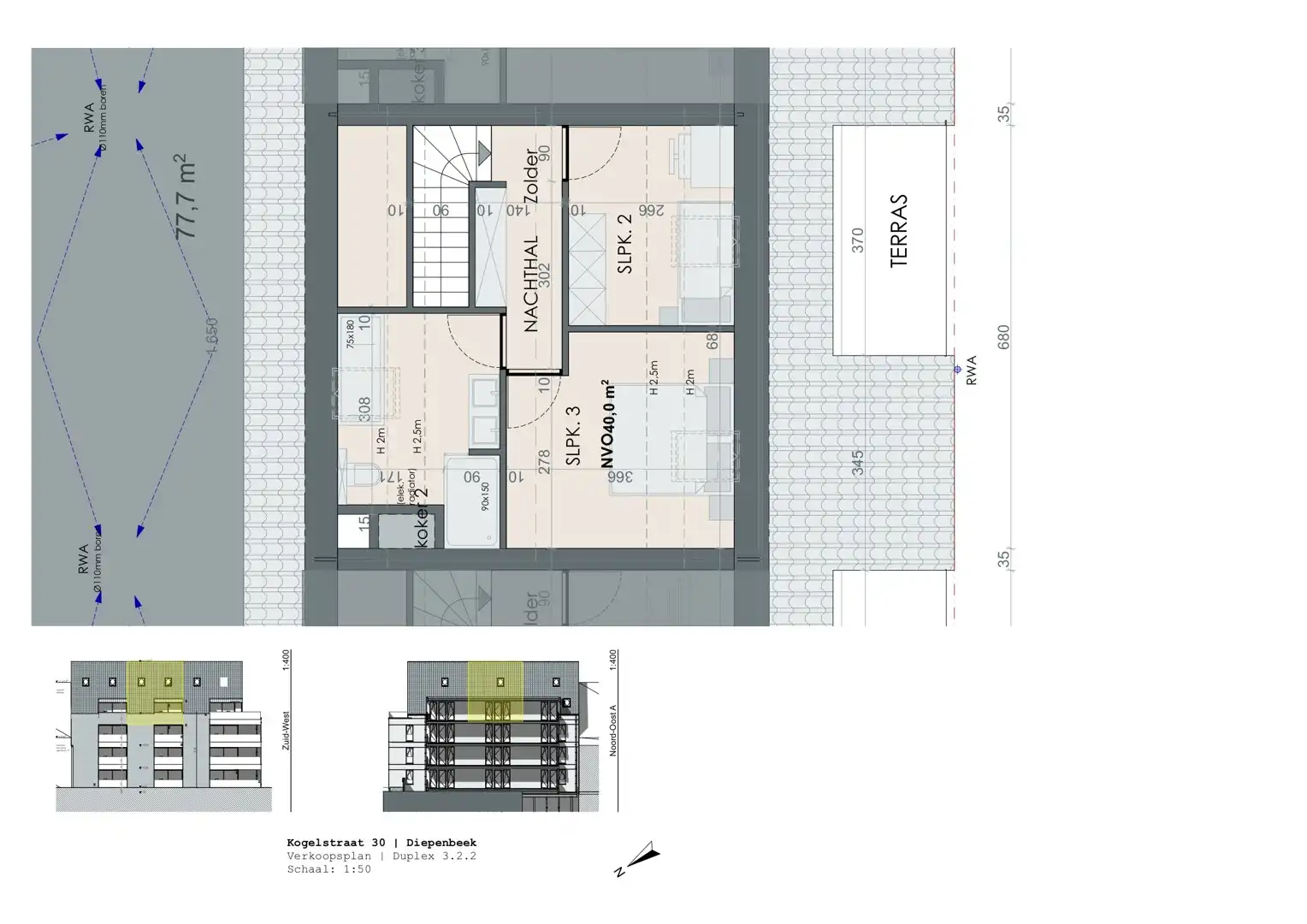 Ruim en modern duplex-appartement met 3 slaapkamers en twee parkeerplaatsen foto 23