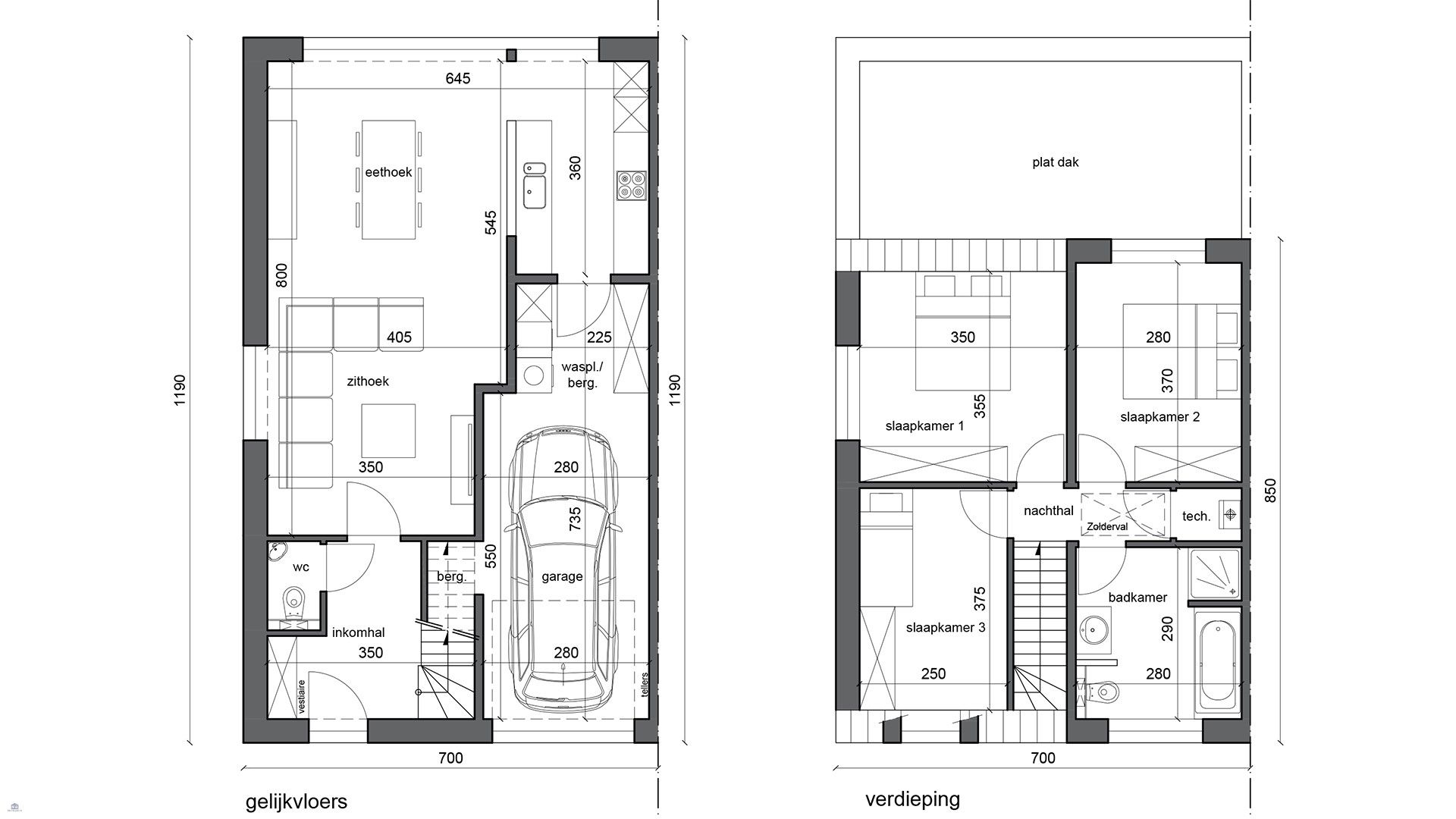 Nieuw te bouwen woning te Sint-Pieters-Leeuw foto 3