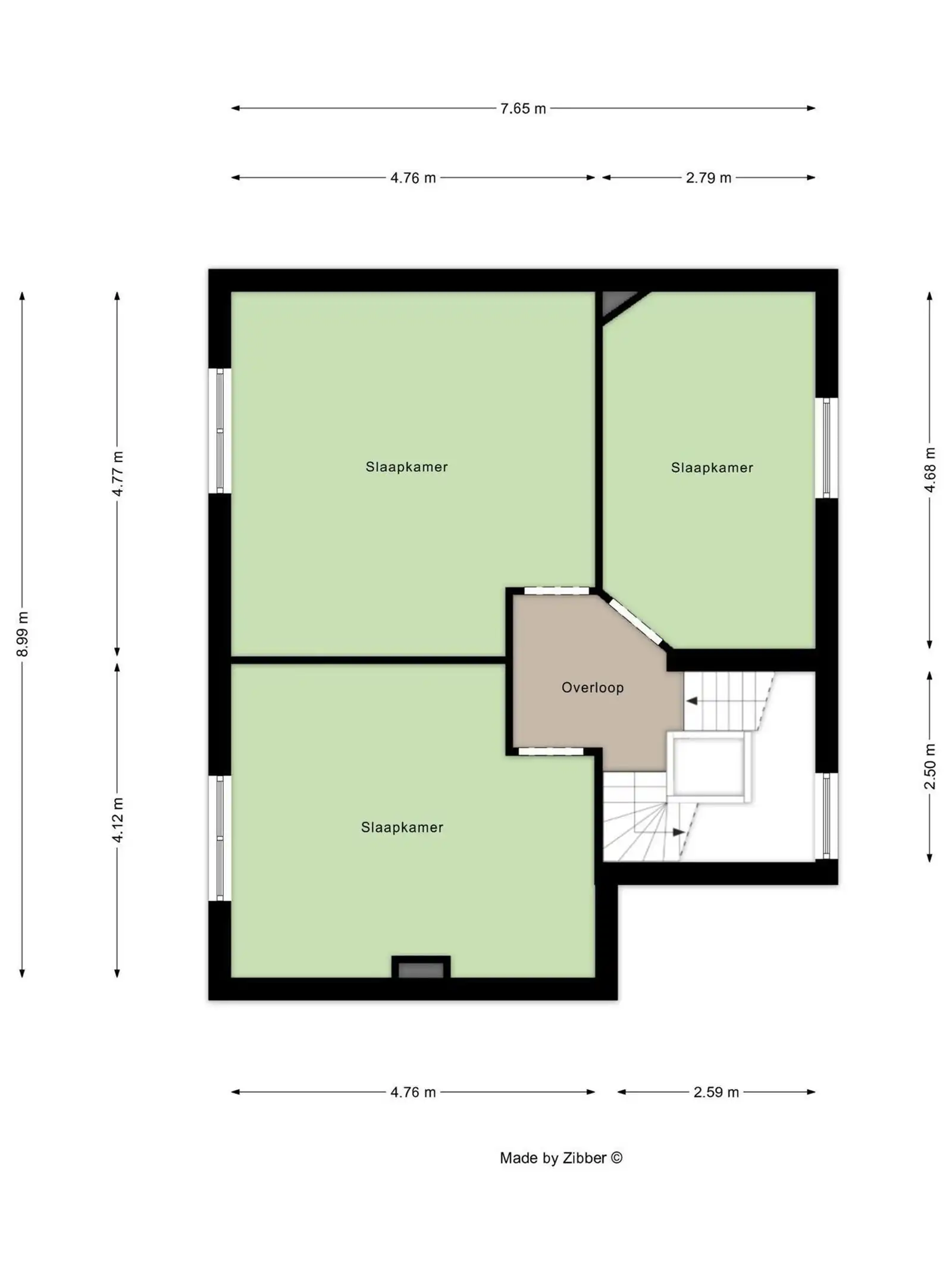 Af te werken 3-gevel woning ( met mogelijkheid tot 4 ruime slaapkamers) te Alsemberg  foto 10