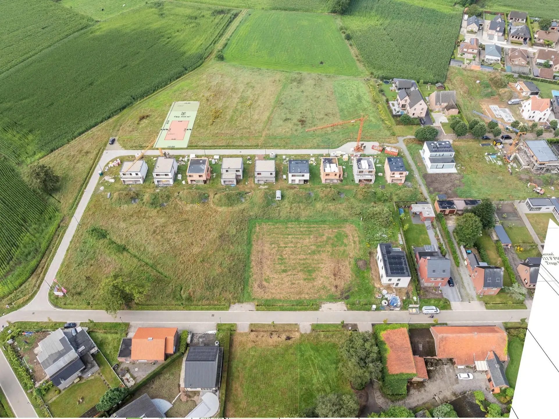 Bouwgrond voor open bebouwing op 645m² foto 2