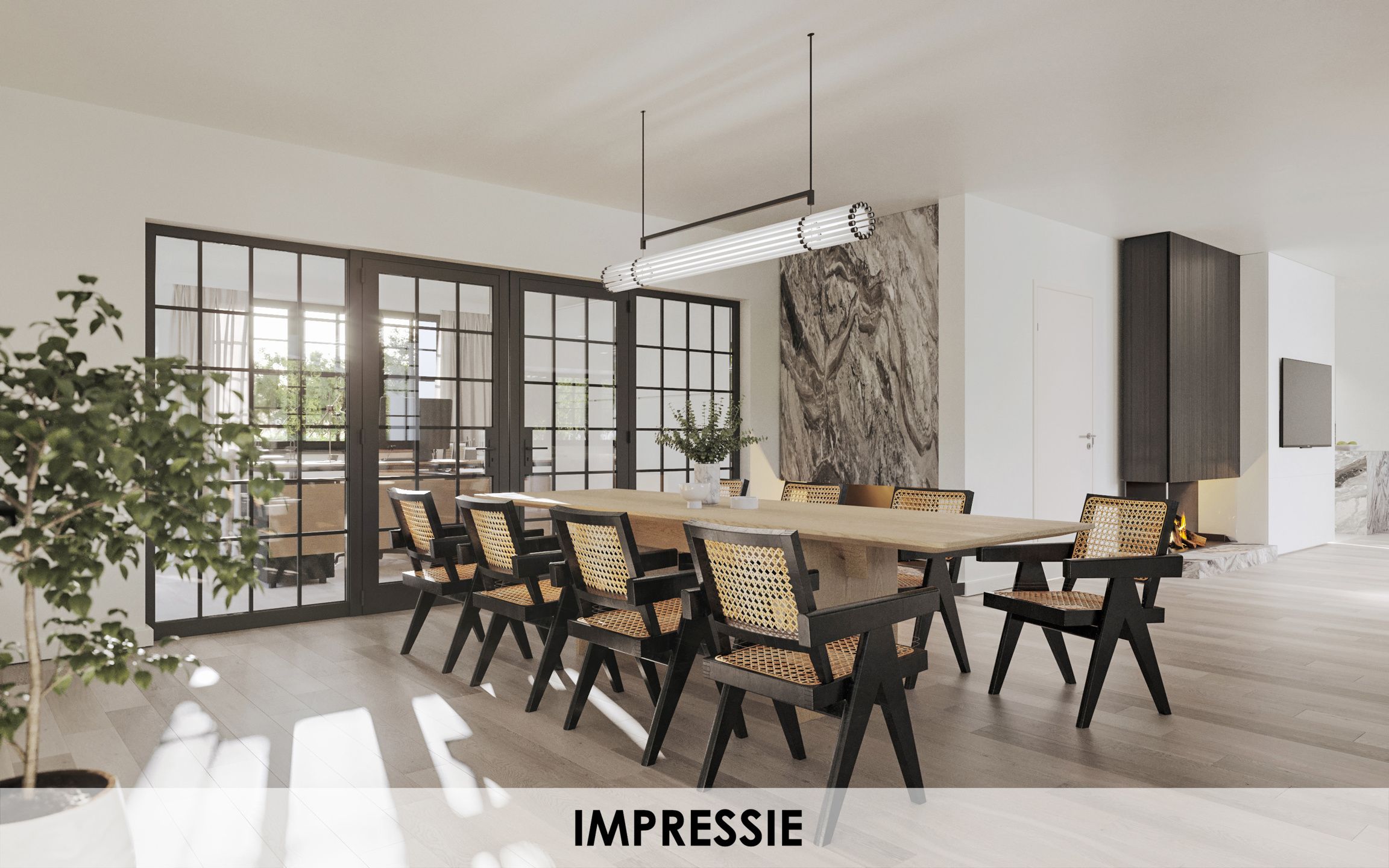 In Vriesdonk, rietgedekte karaktervolle villa met authentieke elementen, prachtige parktuin, hoge plafonds en veel verbouwingspotentieel!  Grondoppervlakte  is ca. 9127m². foto 8