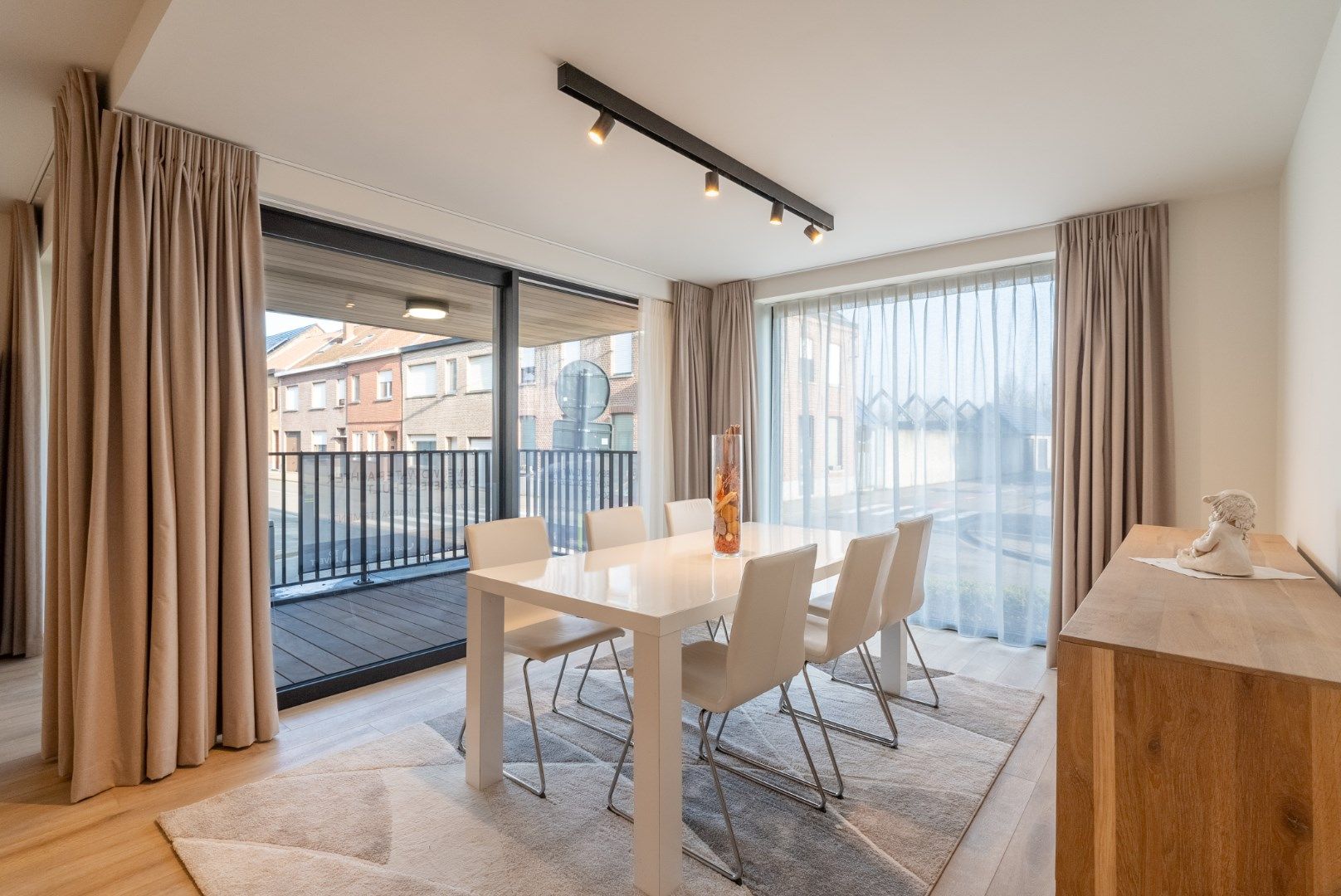 Prachtig gelijkvloers nieuwbouwappartementen met 1 slaapkamer en terras, in Residentie Escautval. foto 3