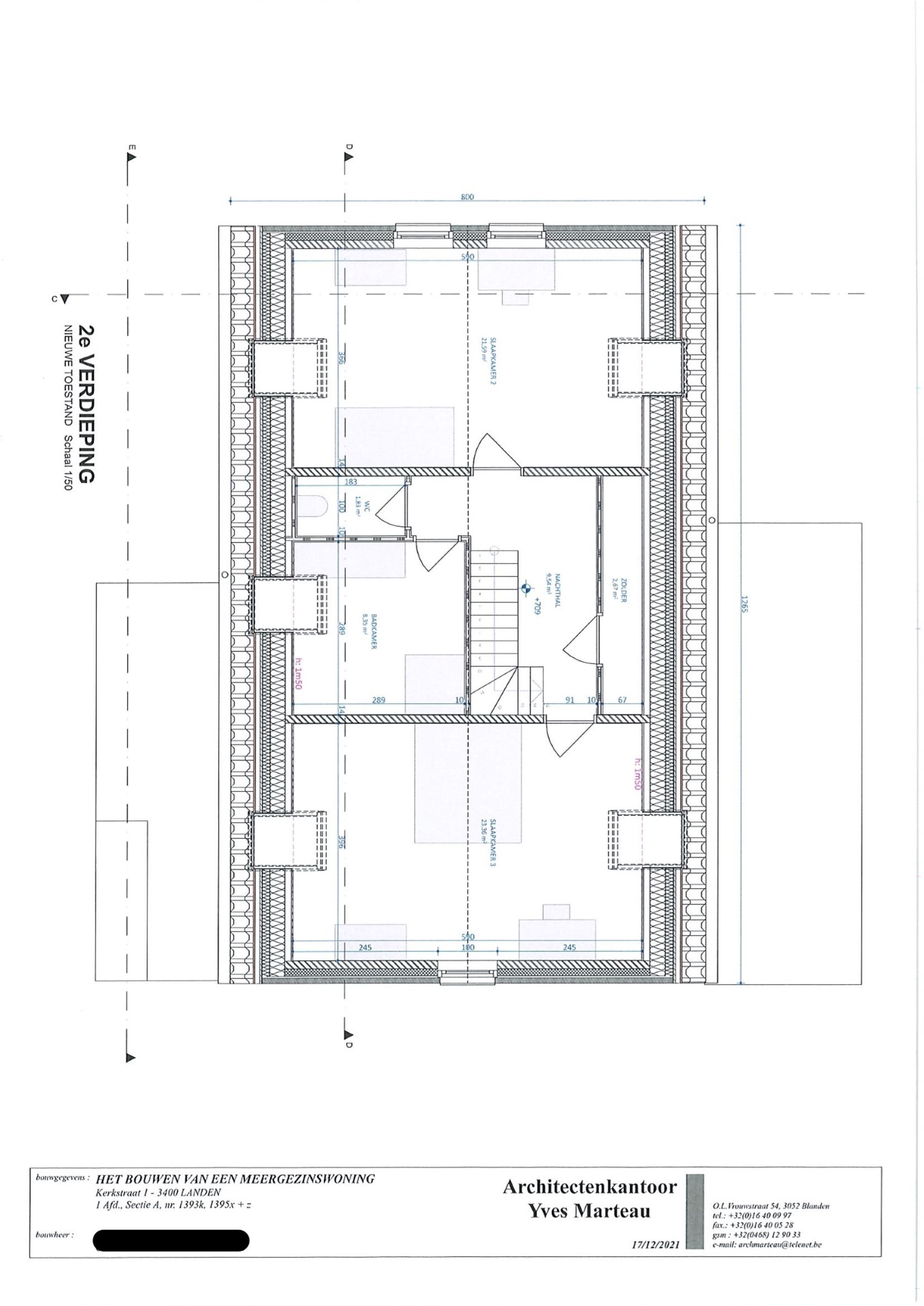 3 SLK APPARTEMENT MET RUIME TUIN EN PARKEERPLAATS IN HET CENTRUM VAN LANDEN  foto 10