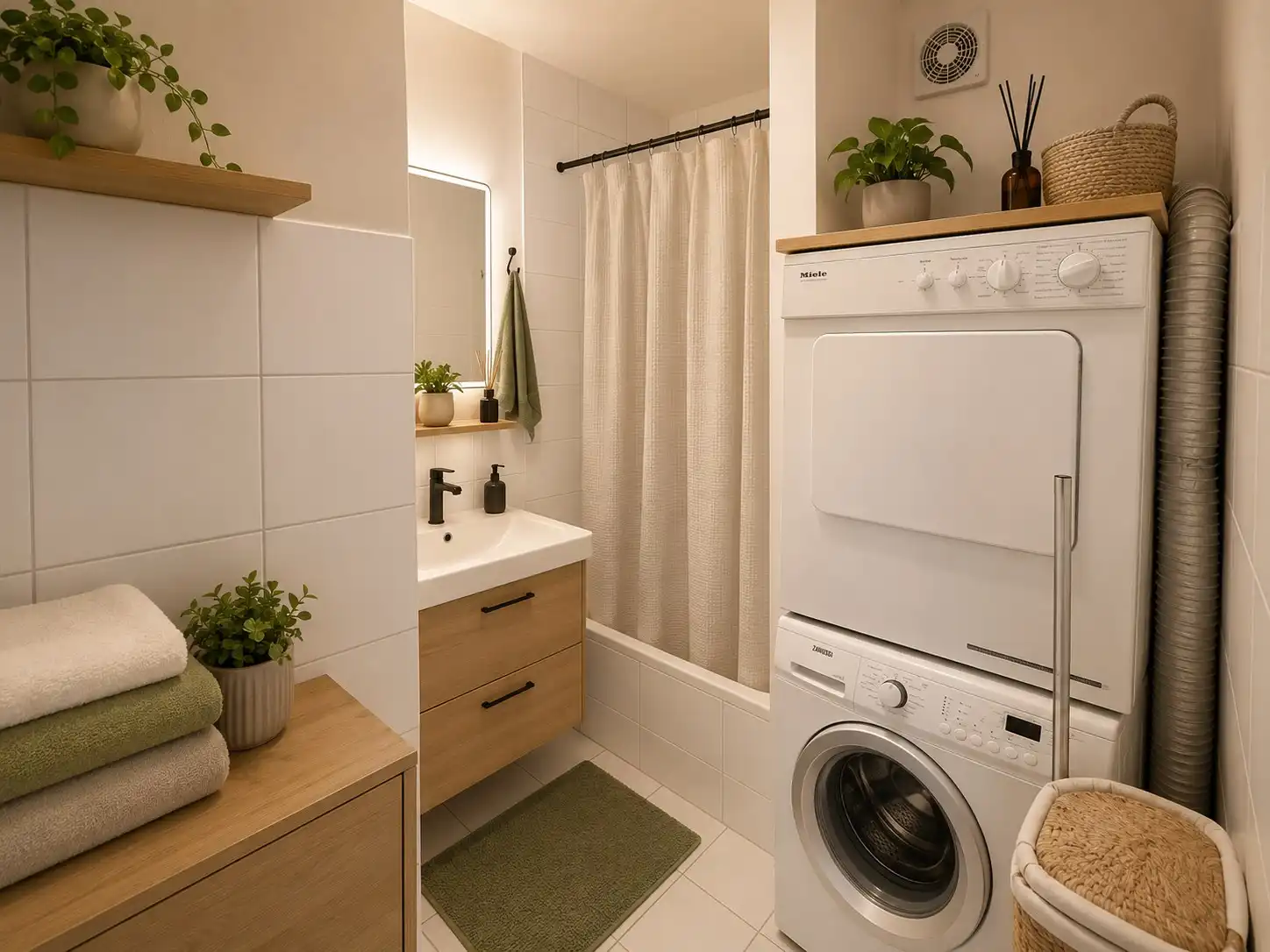 Duplex dakappartement met 1 slaapkamer, kelderberging en balkon foto 7
