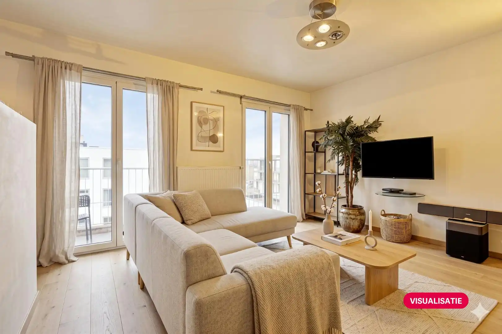 Penthouse Studio met zicht op Tour & Taxis te koop foto 10