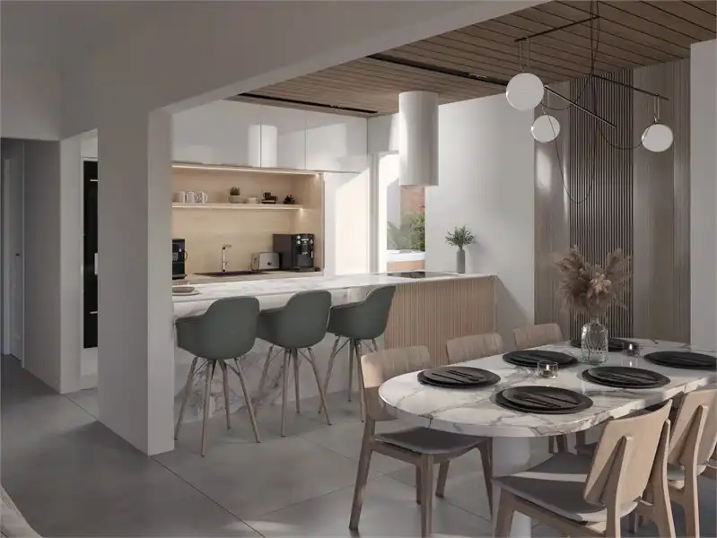 2-SLAAPKAMER APPARTEMENT MET RUIM TERRAS GELEGEN OP EERSTE VERDIEPING foto 4