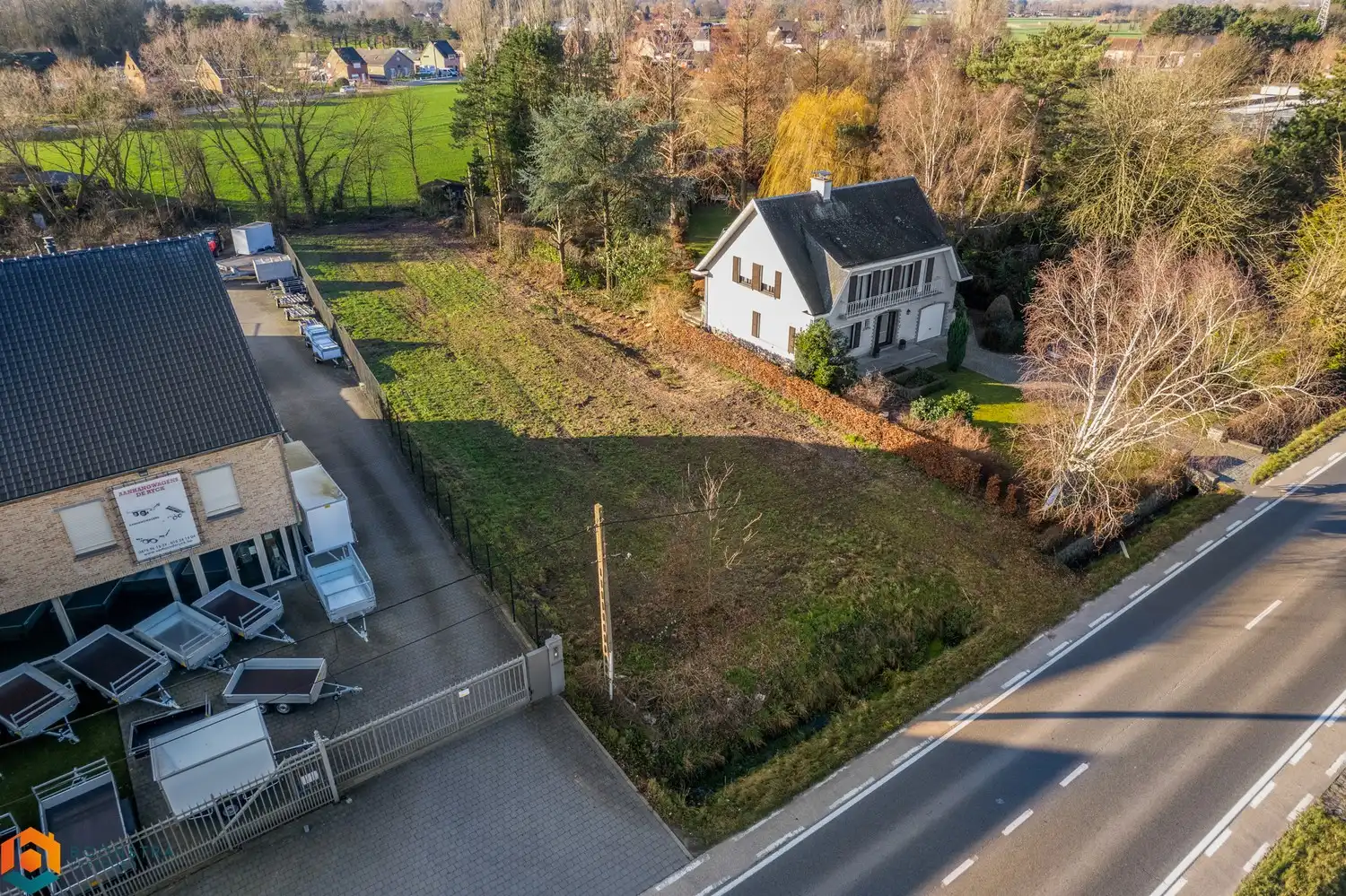 Bouwgrond open bebouwing op perceel van 1.255 m² foto 5