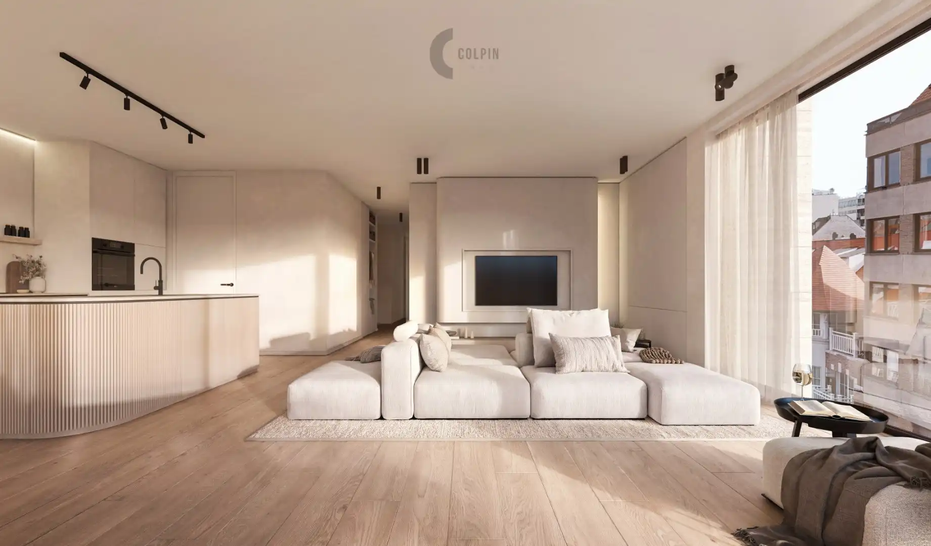 Uitzonderlijk ruim woonappartement met zonneterras foto 2