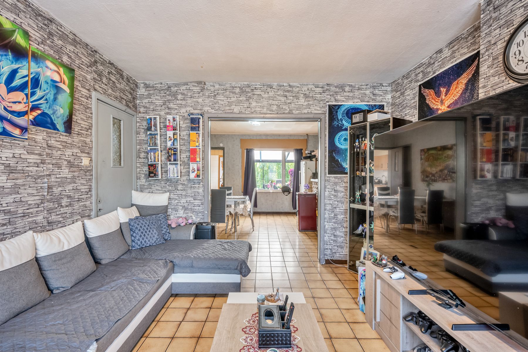 Gesloten woning, tuin en 3 slpks bij centrum Geraardsbergen foto 5