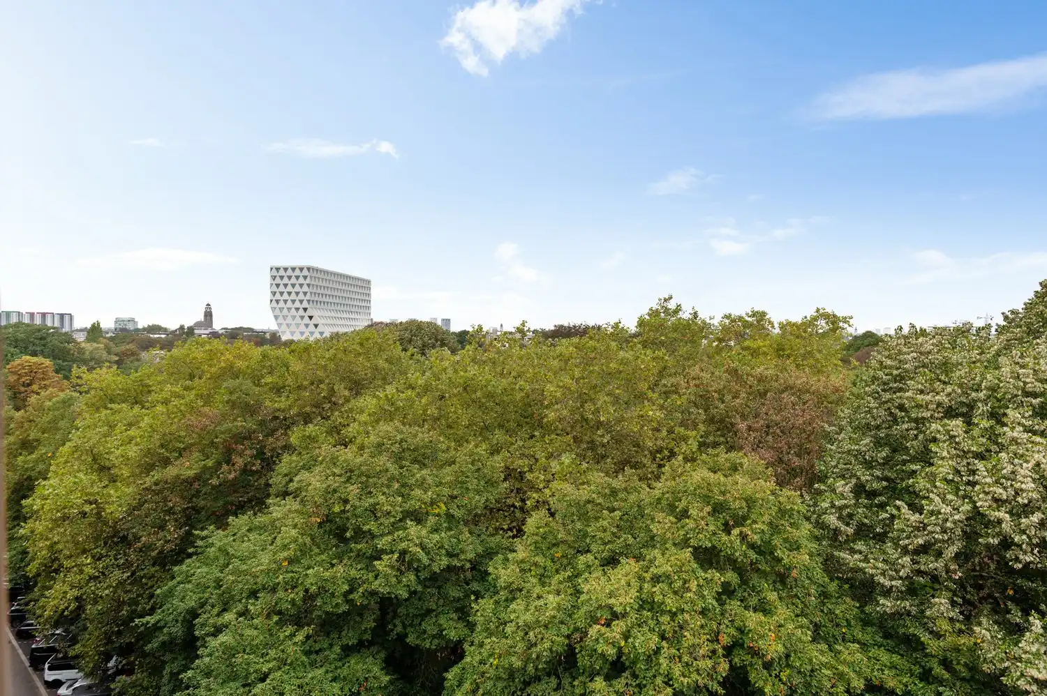 Ruim appartement met 3 slaapkamers en panoramisch parkzicht te Berchem foto 2