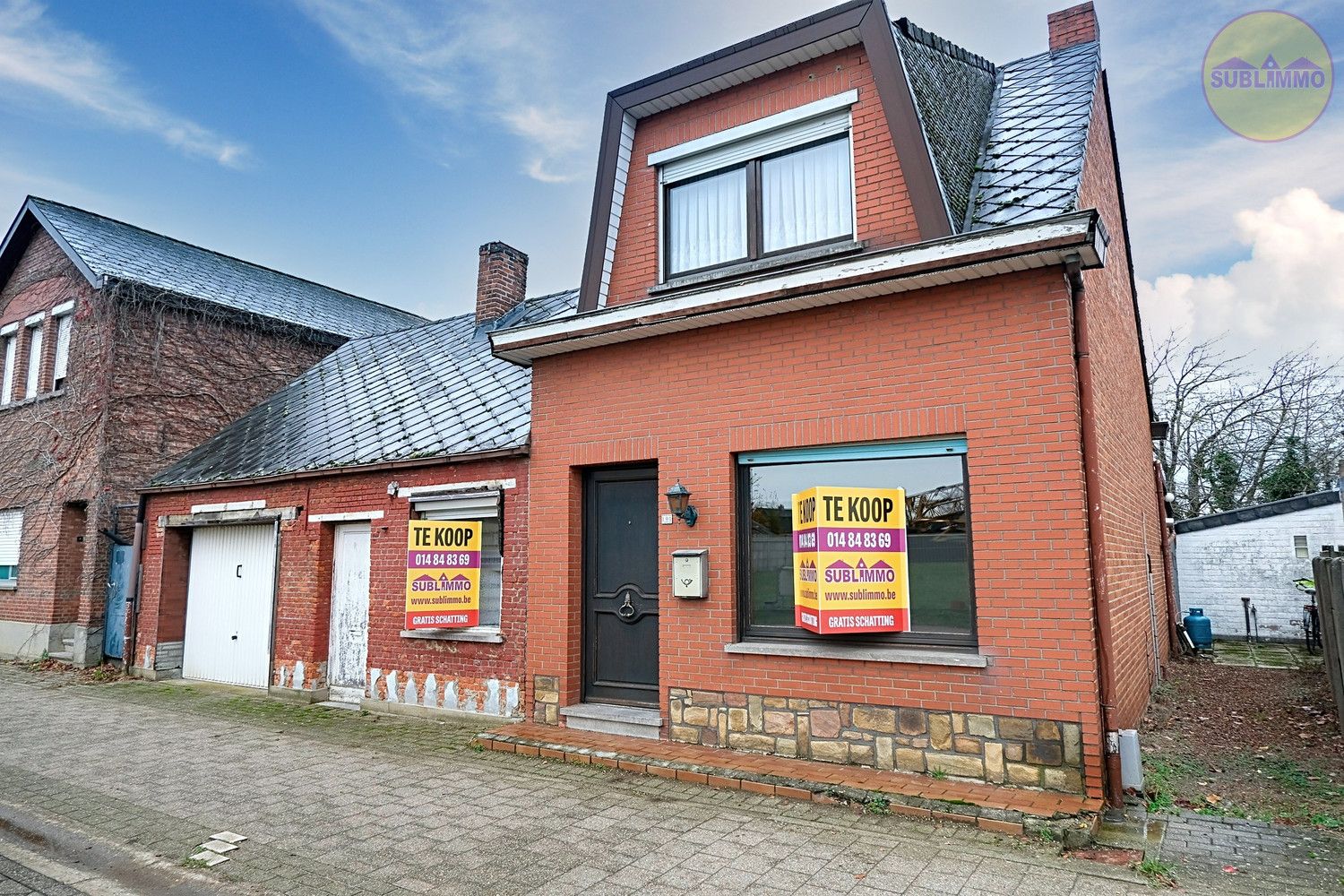 Hoofdfoto van de publicatie: Eengezinswoning met 2 slaapkamers op een perceel van 375m² in Meerhout.