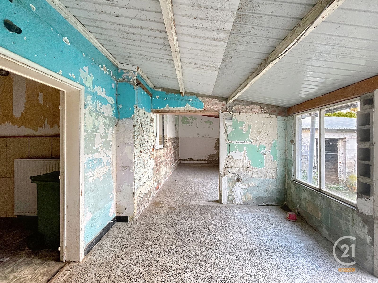 Te renoveren huis met garage en tuin - ook mog. voor handel foto 14