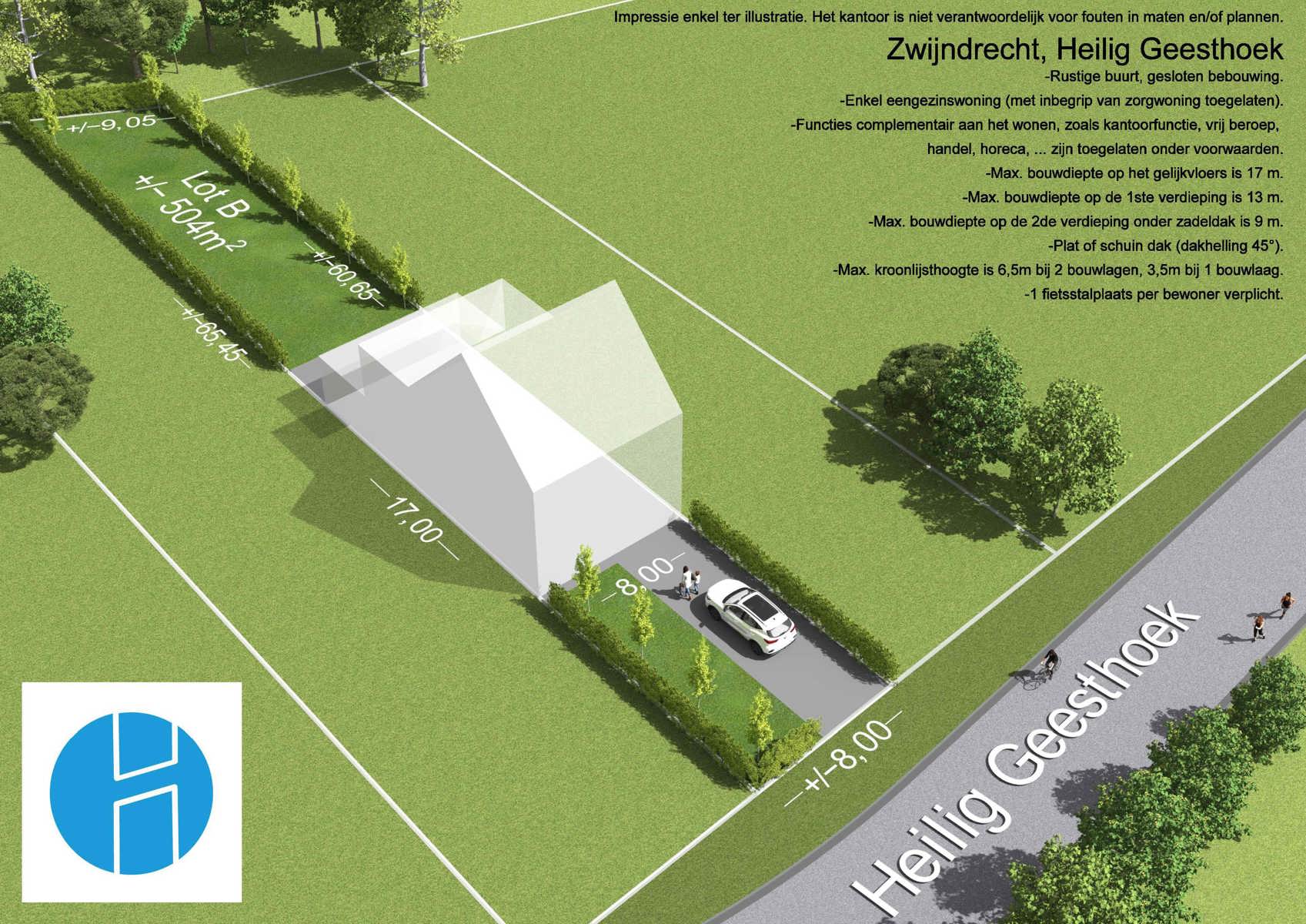 Grond te koop Heilig Geesthoek 131 - 2070 Zwijndrecht